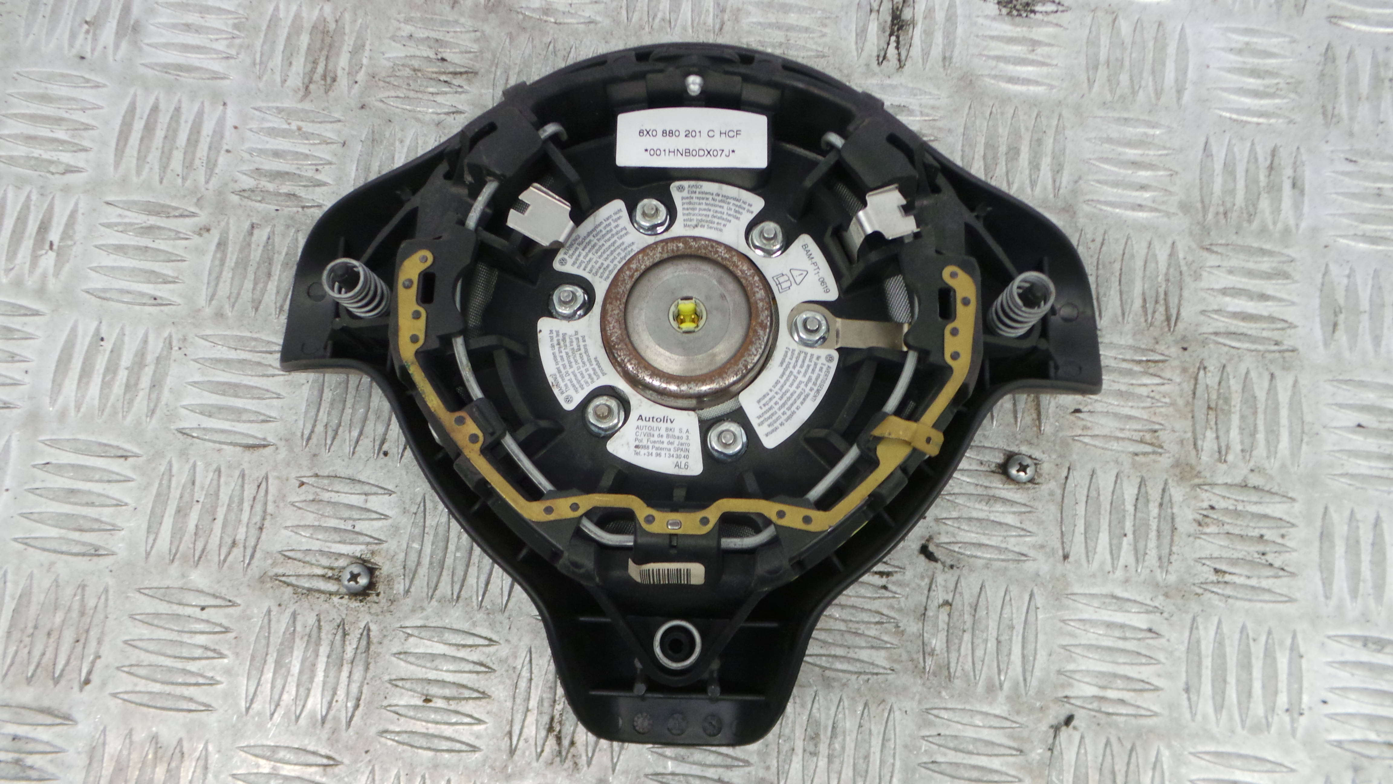 Airbag Volante 6X0880201C - VW POLO (9N_, 9A_)-37639427