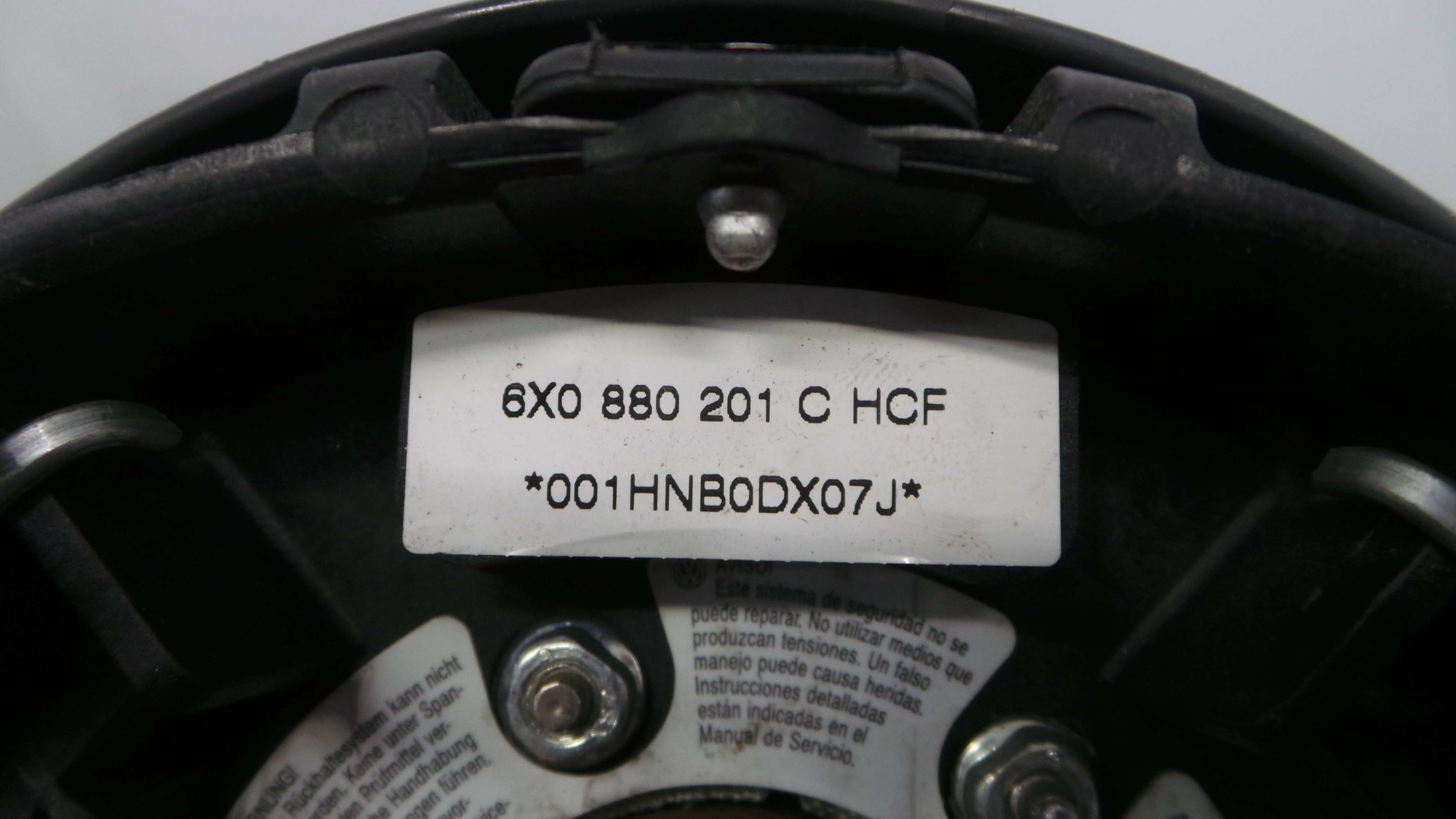 Airbag Volante 6X0880201C - VW POLO (9N_, 9A_)-37639427