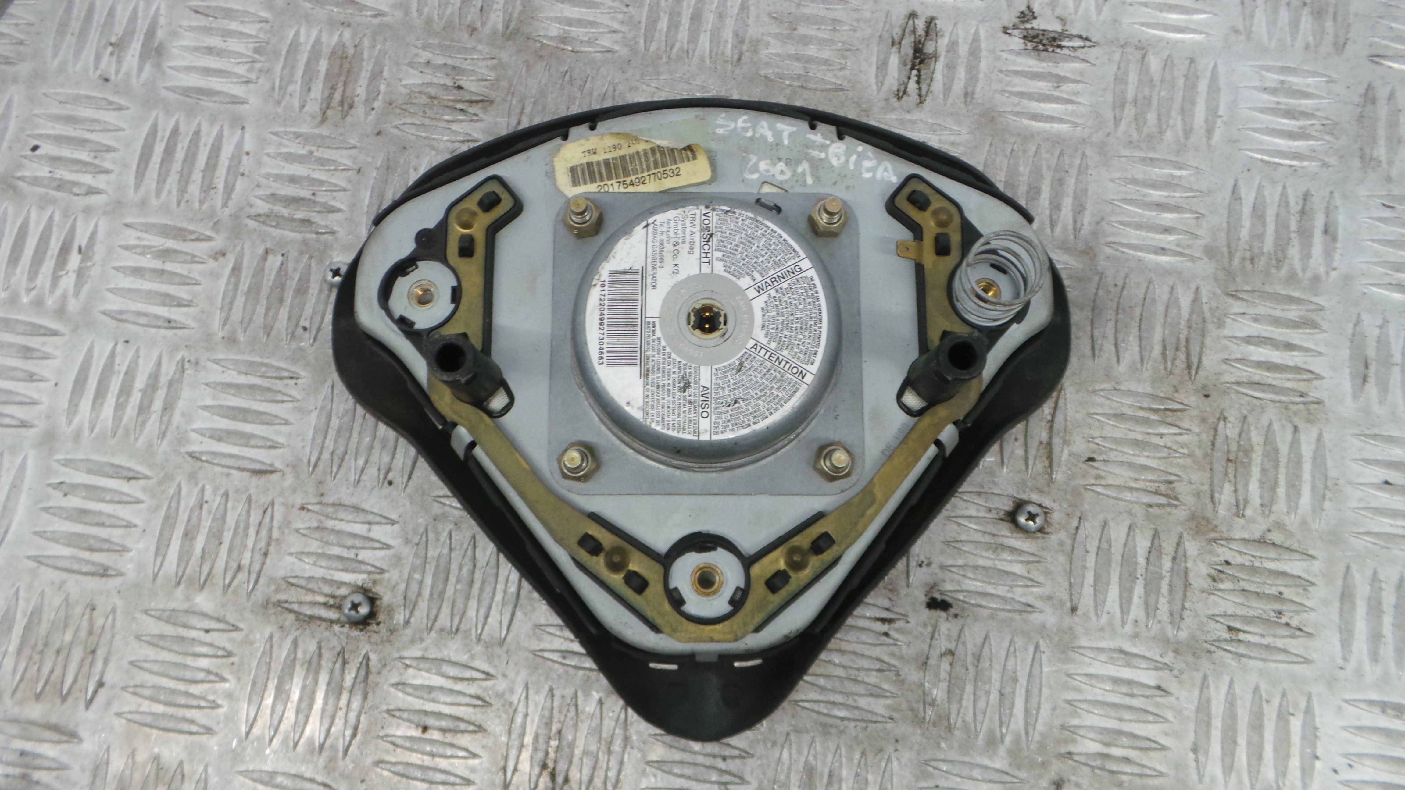 Airbag Volante 6K0880201B - SEAT IBIZA II (6K1), IBIZA Mk II (6K1)-37642520