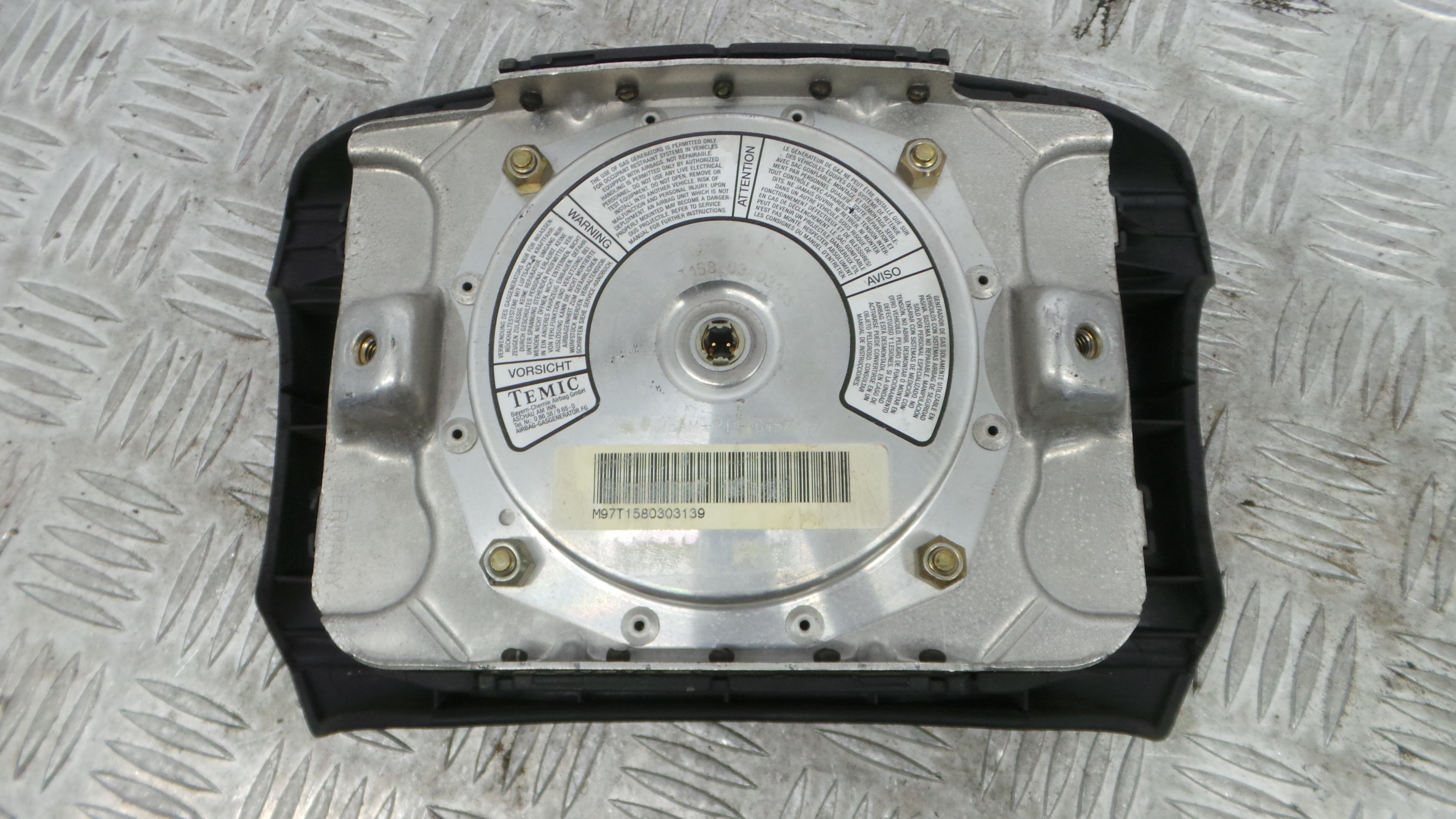 Airbag Condutor U13695465J - AUDI A4 B5 Avant (8D5)-37650700