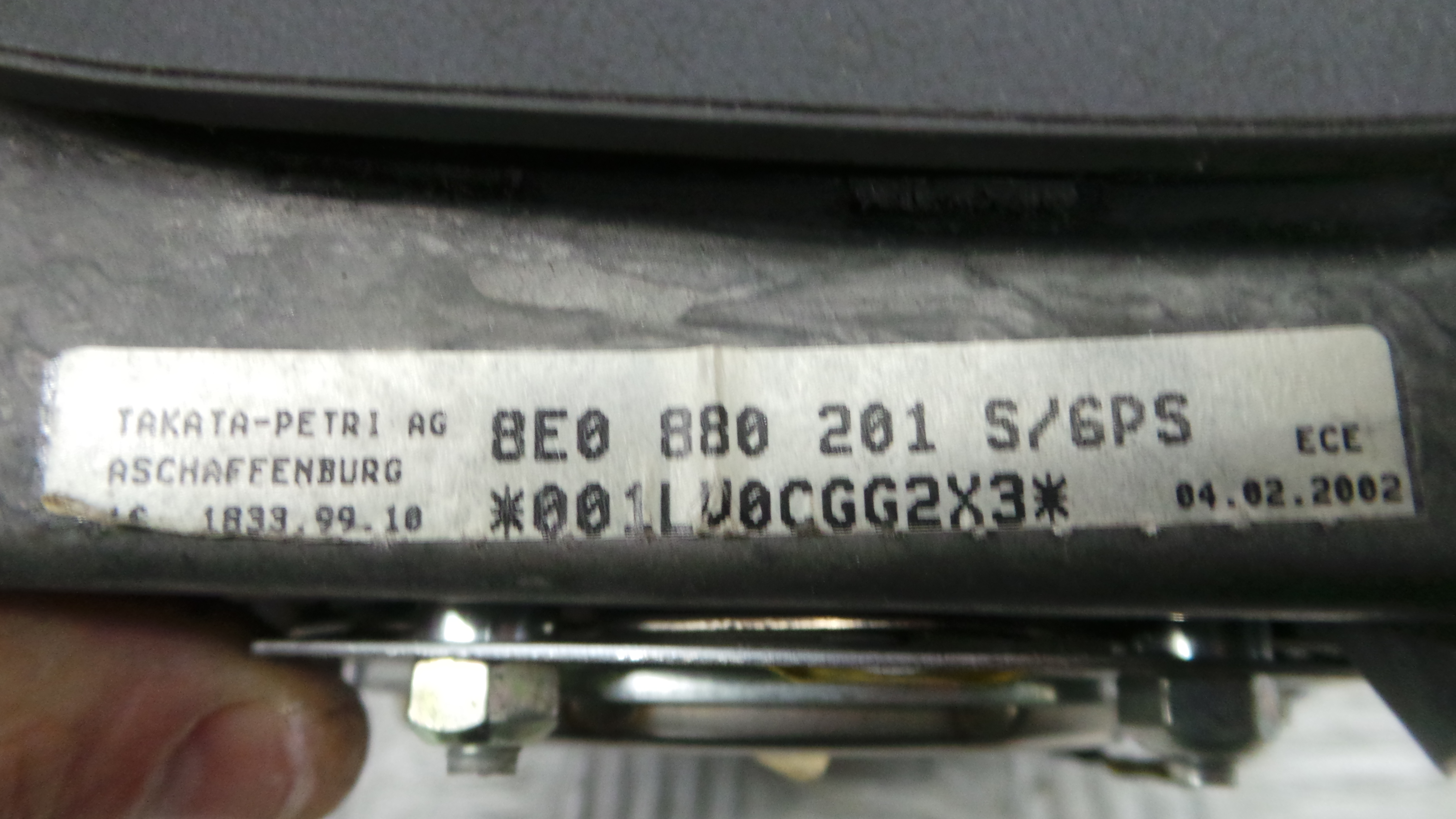 Airbag Volante 8E0880201S - AUDI A3 (8L1)-37650729