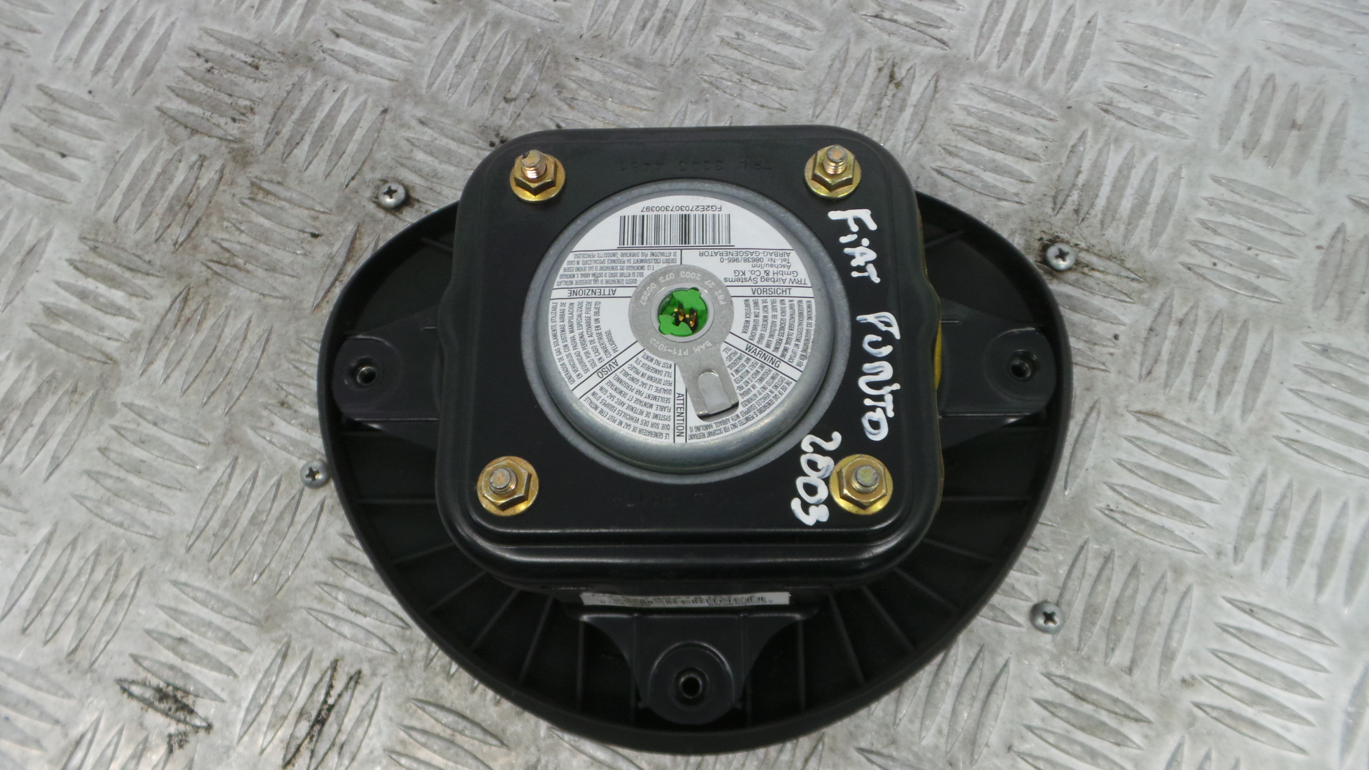 Airbag Volante 735278157 - FIAT PUNTO (188_)-37652022