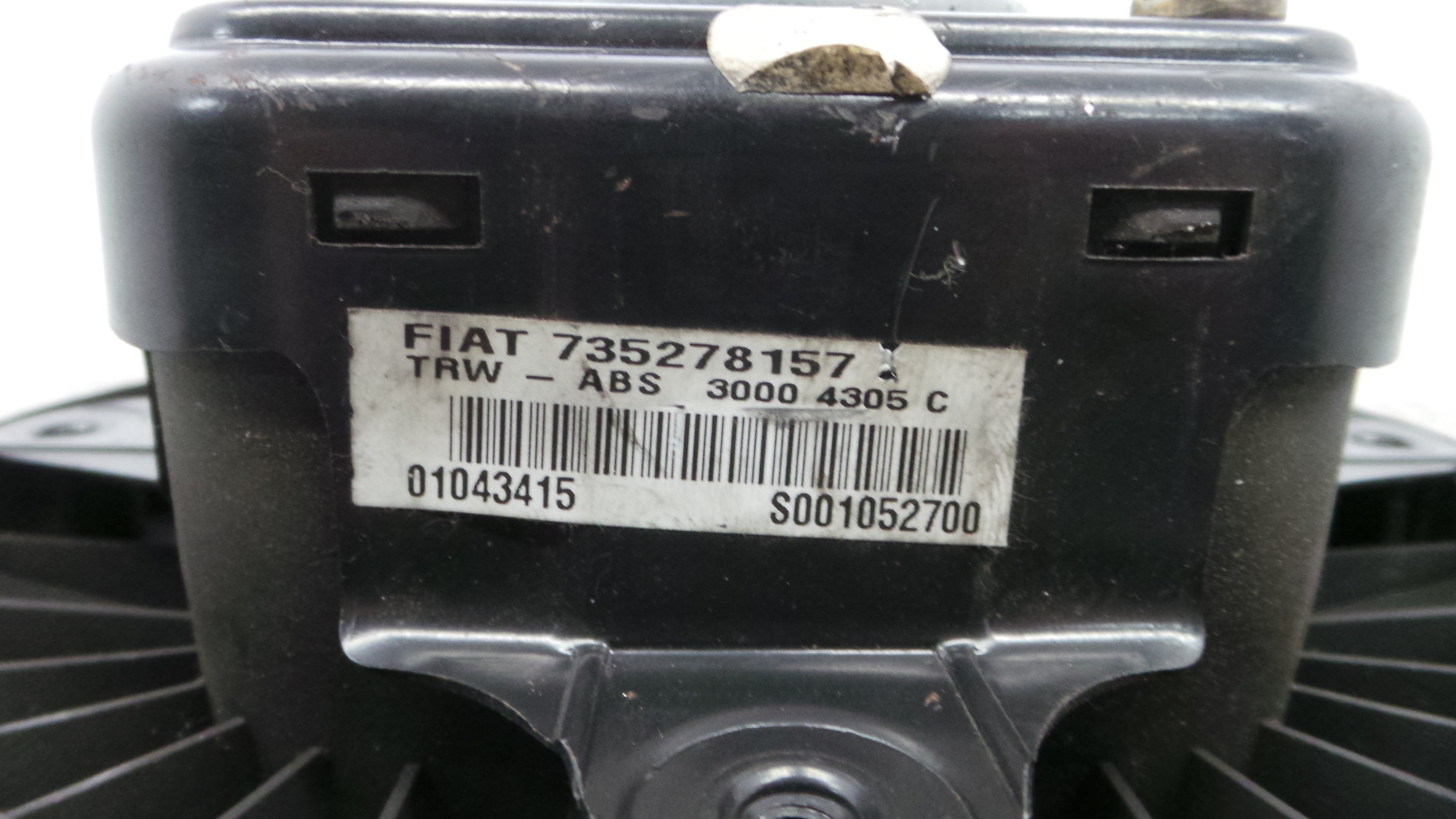 Airbag Volante 735278157 - FIAT PUNTO (188_)-37652159