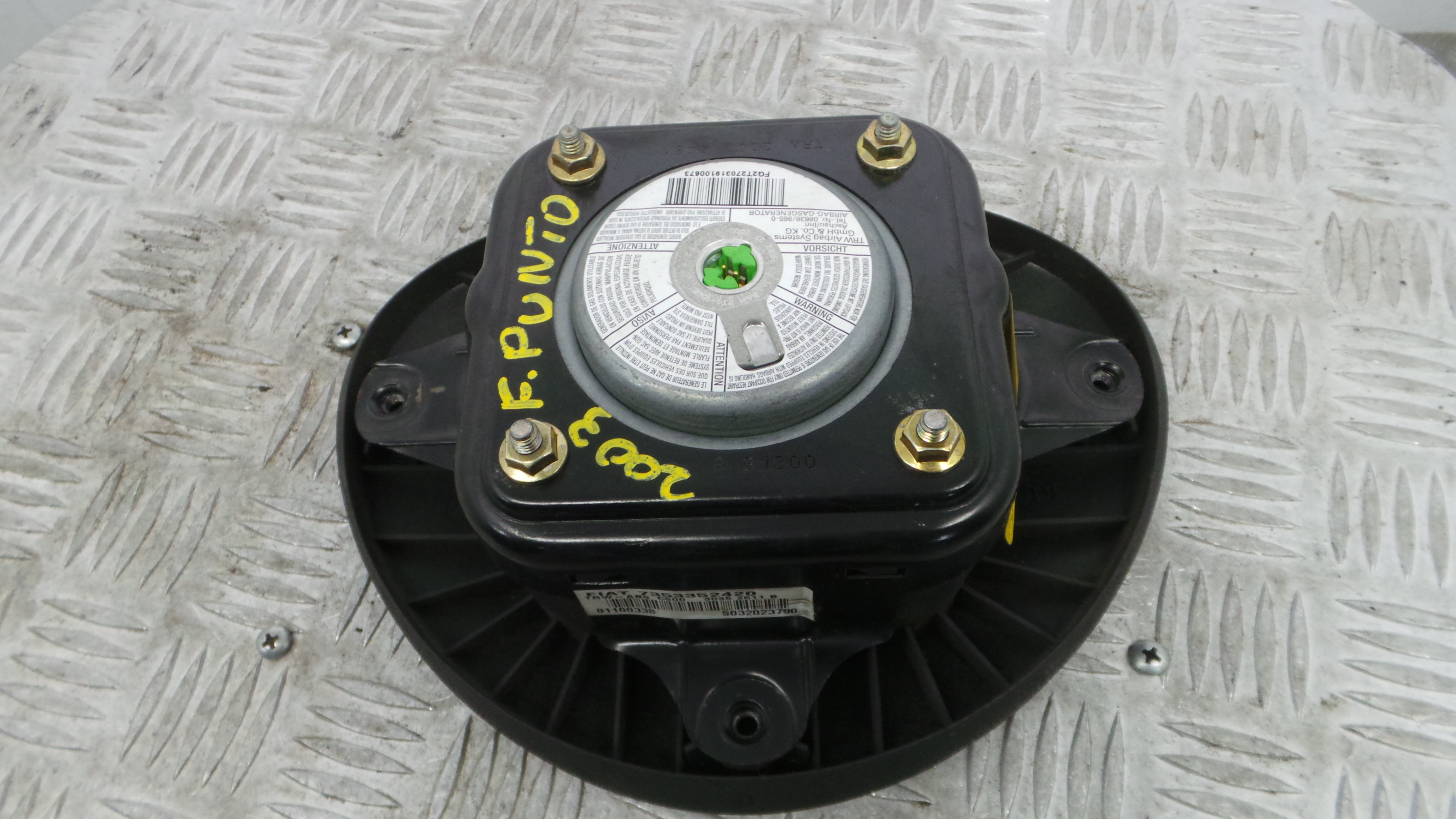 Airbag Volante 7353352420 - FIAT PUNTO (188_)-37656335