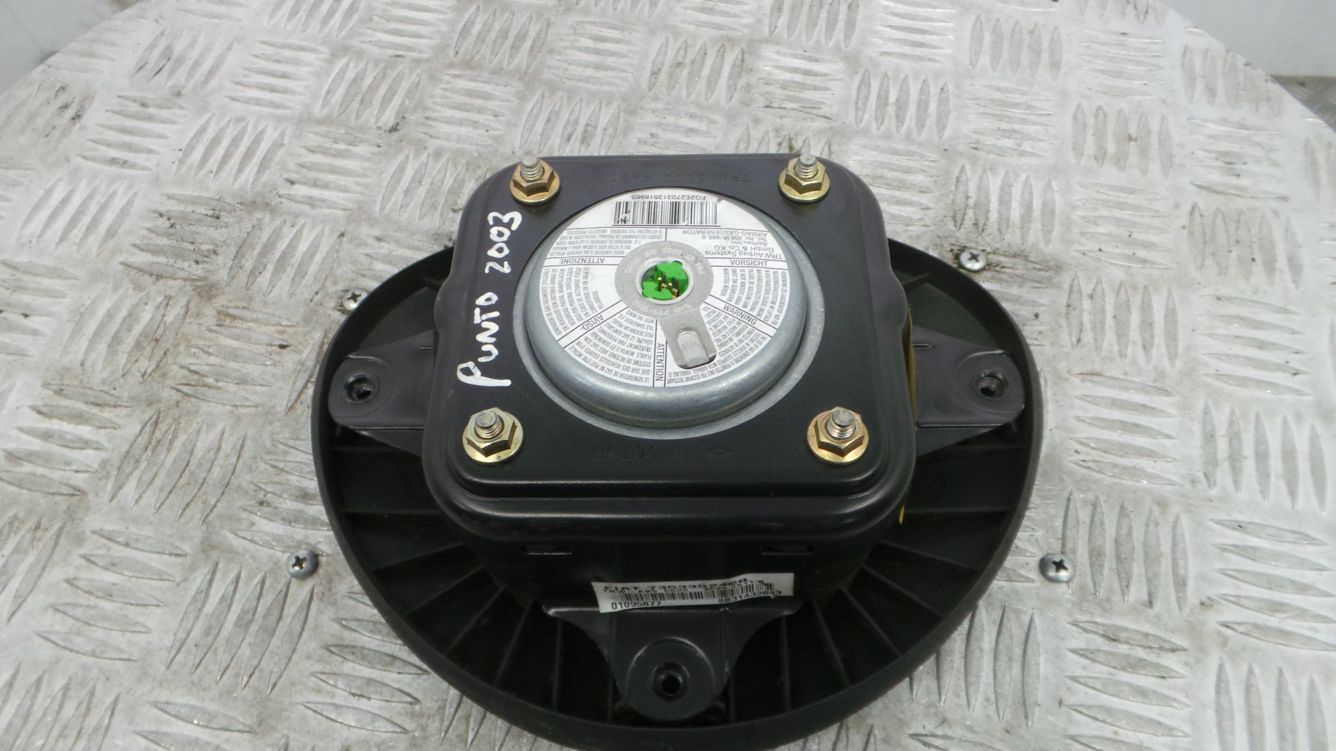 Airbag Volante 7353352420 - FIAT PUNTO (188_)-37657094