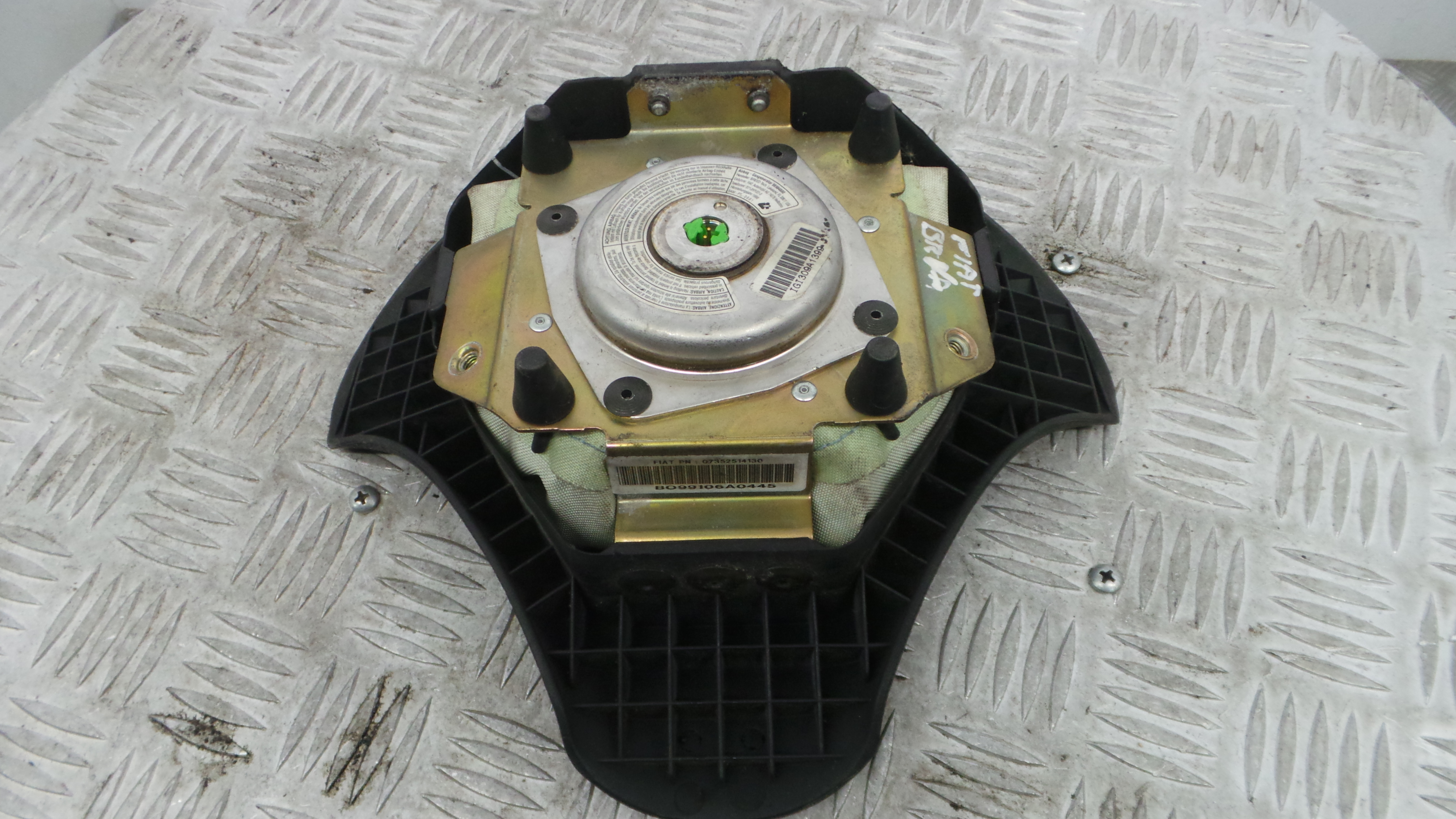 Airbag Volante 07352514130 - FIAT BRAVA (182_)-37657249