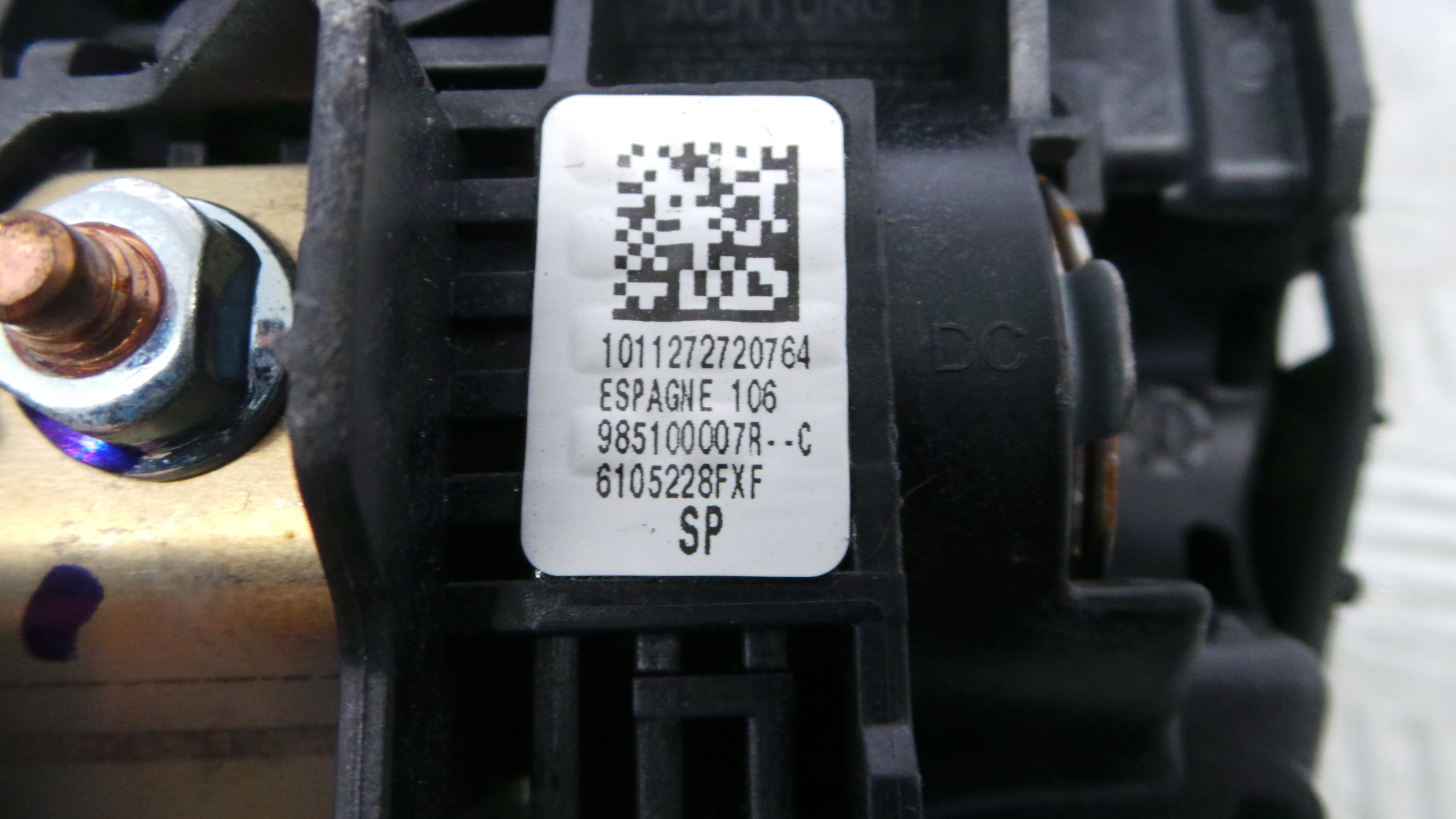 Airbag Volante 985100007RC - RENAULT MEGANE III Hatchback (BZ0/1_, B3_)-37665832