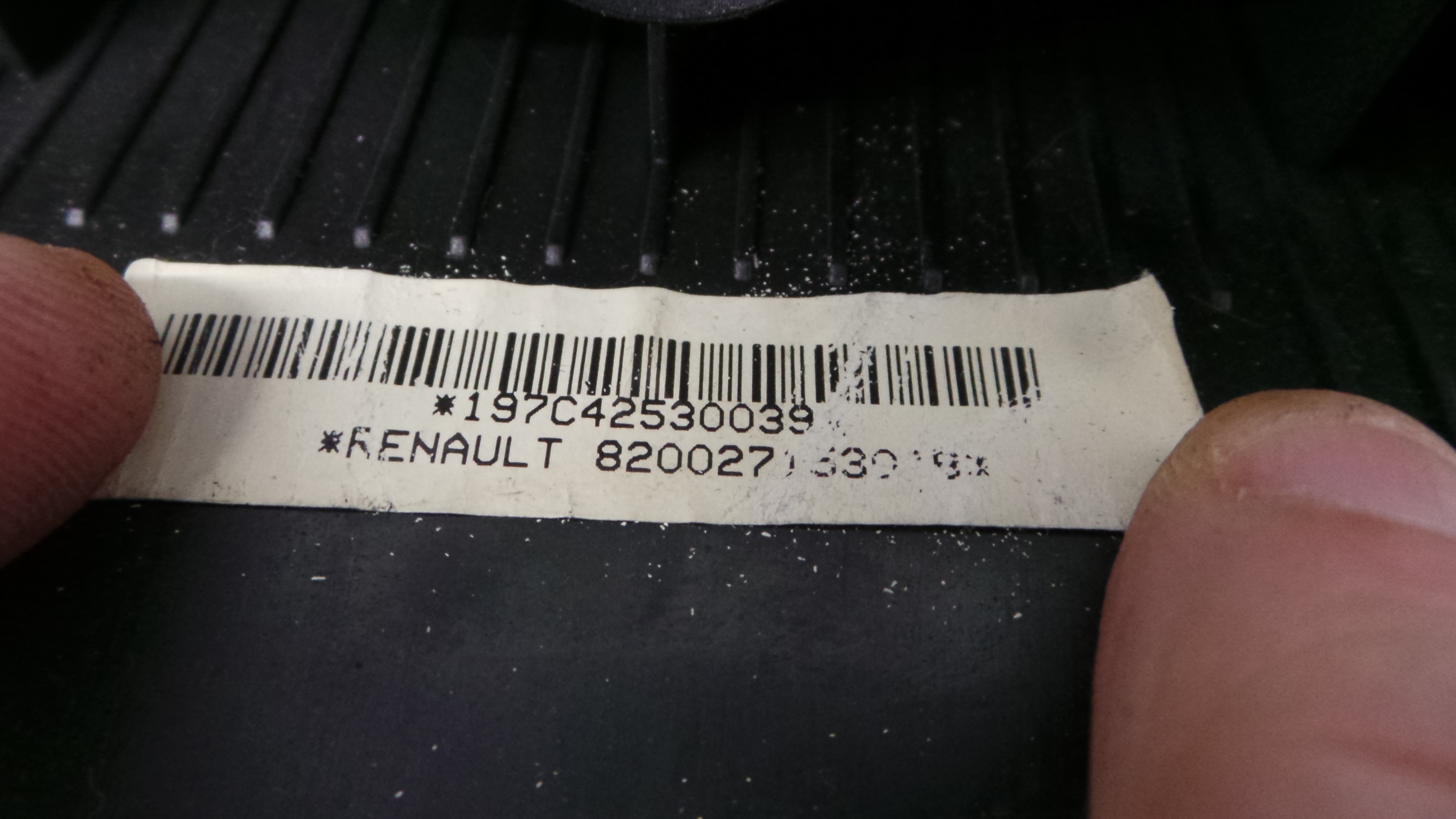 Airbag Volante 8200270530 - RENAULT MODUS / GRAND MODUS (F/JP0_)-37665997