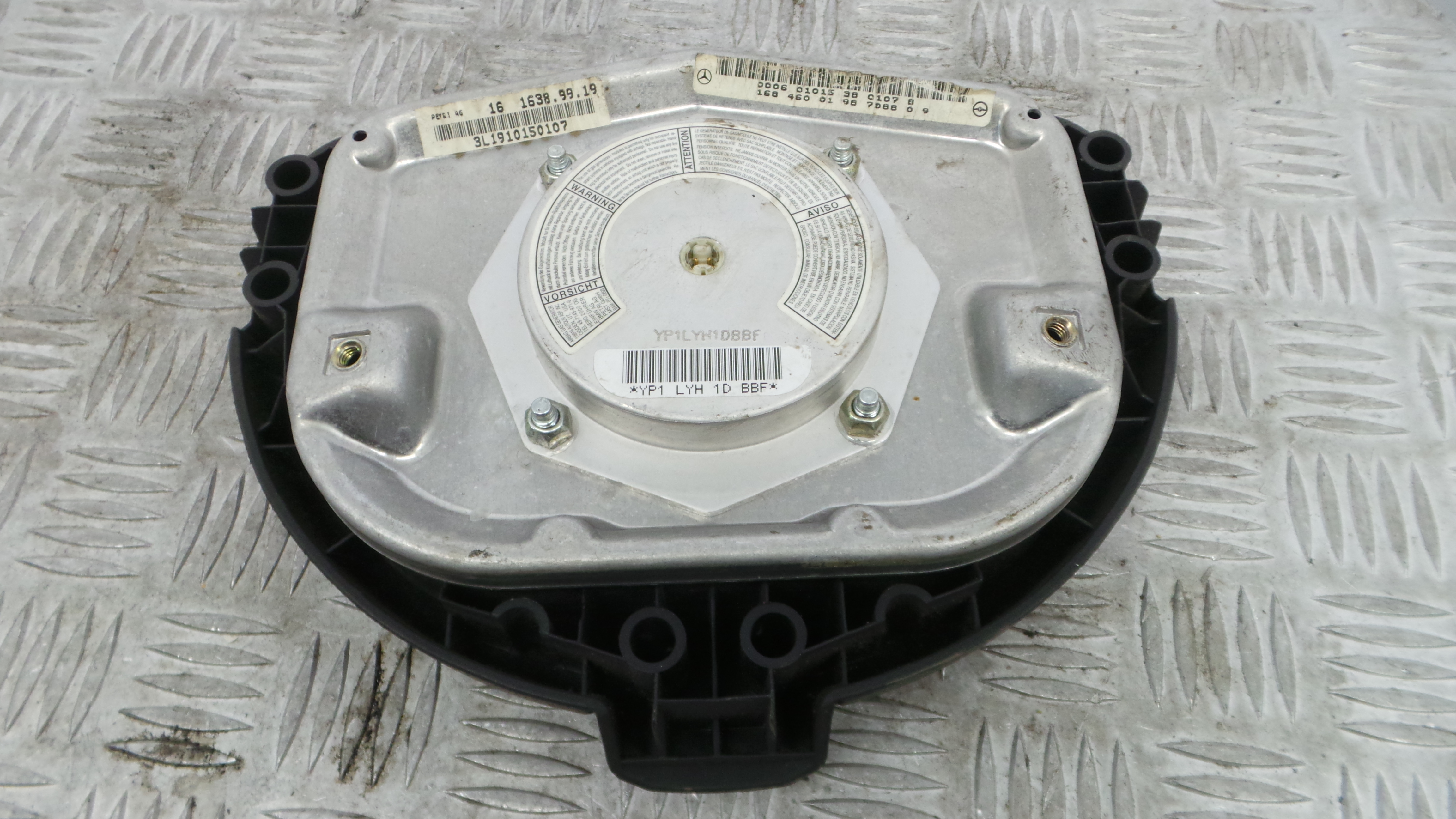 Airbag Volante 1684600198 - MERCEDES-BENZ A-CLASS (W168)-37774312