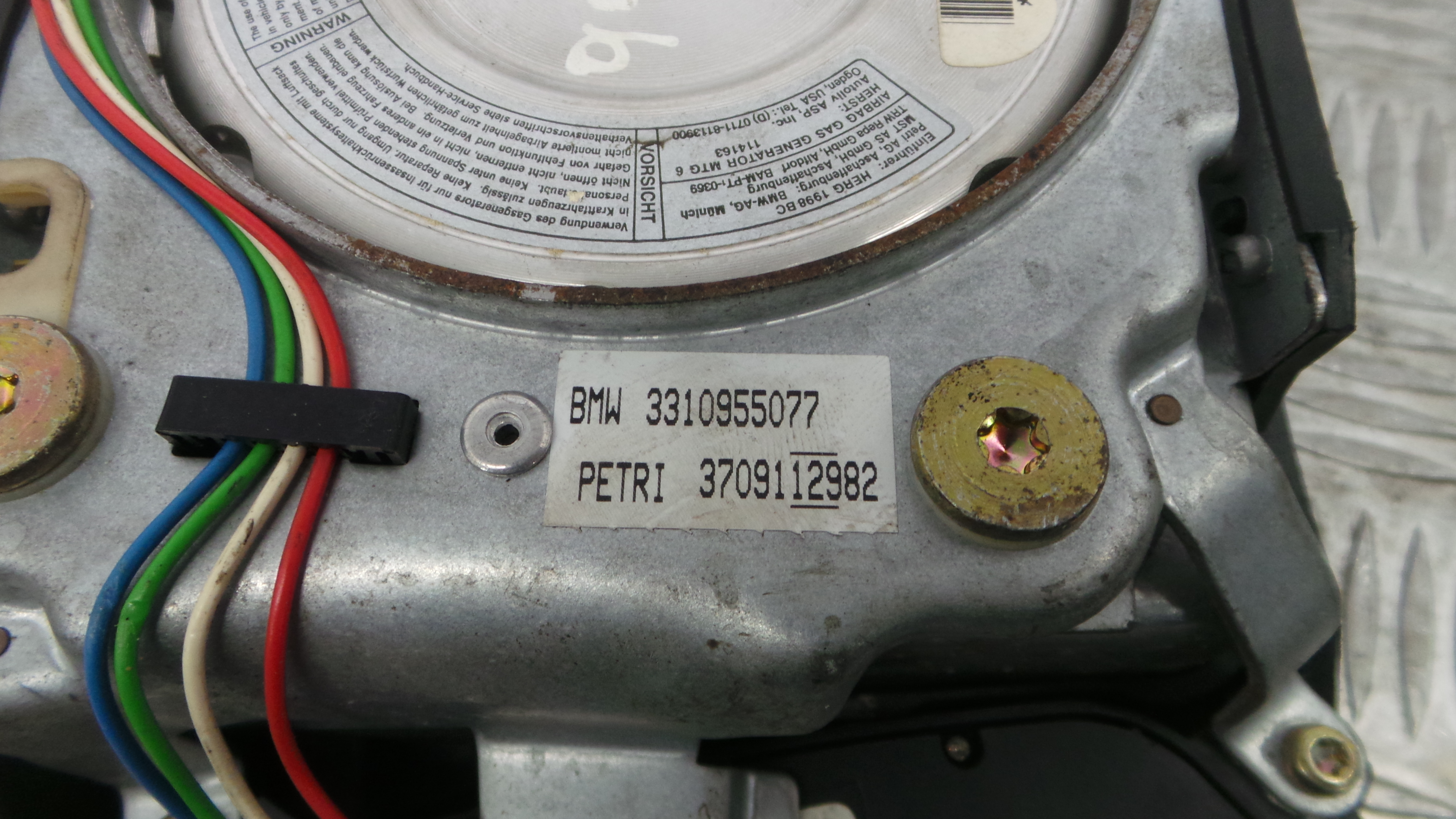 Airbag Volante 33.10-955077 - BMW 5 (E39)-37796062