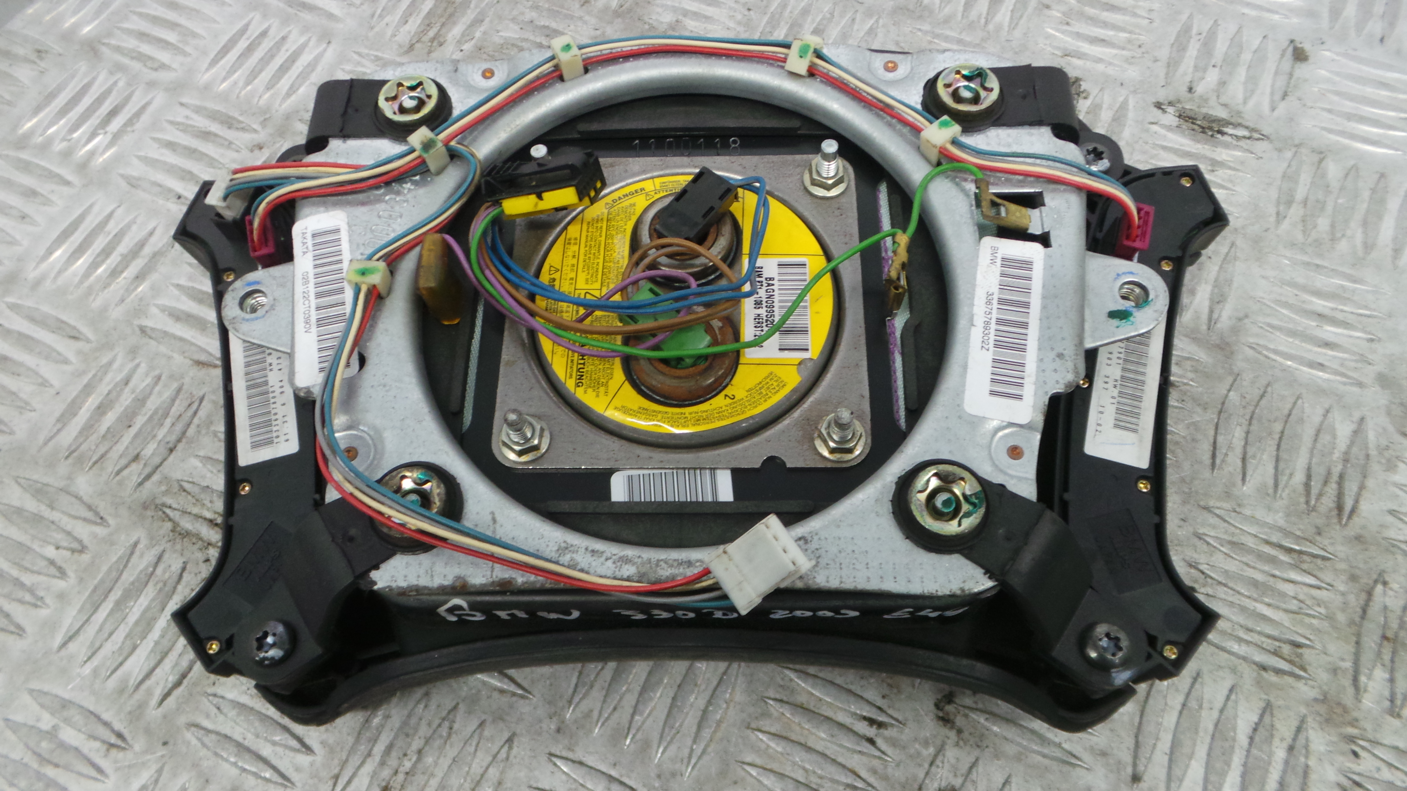 Airbag Volante 33.67-5789302Z - BMW 3 (E46)-37796383