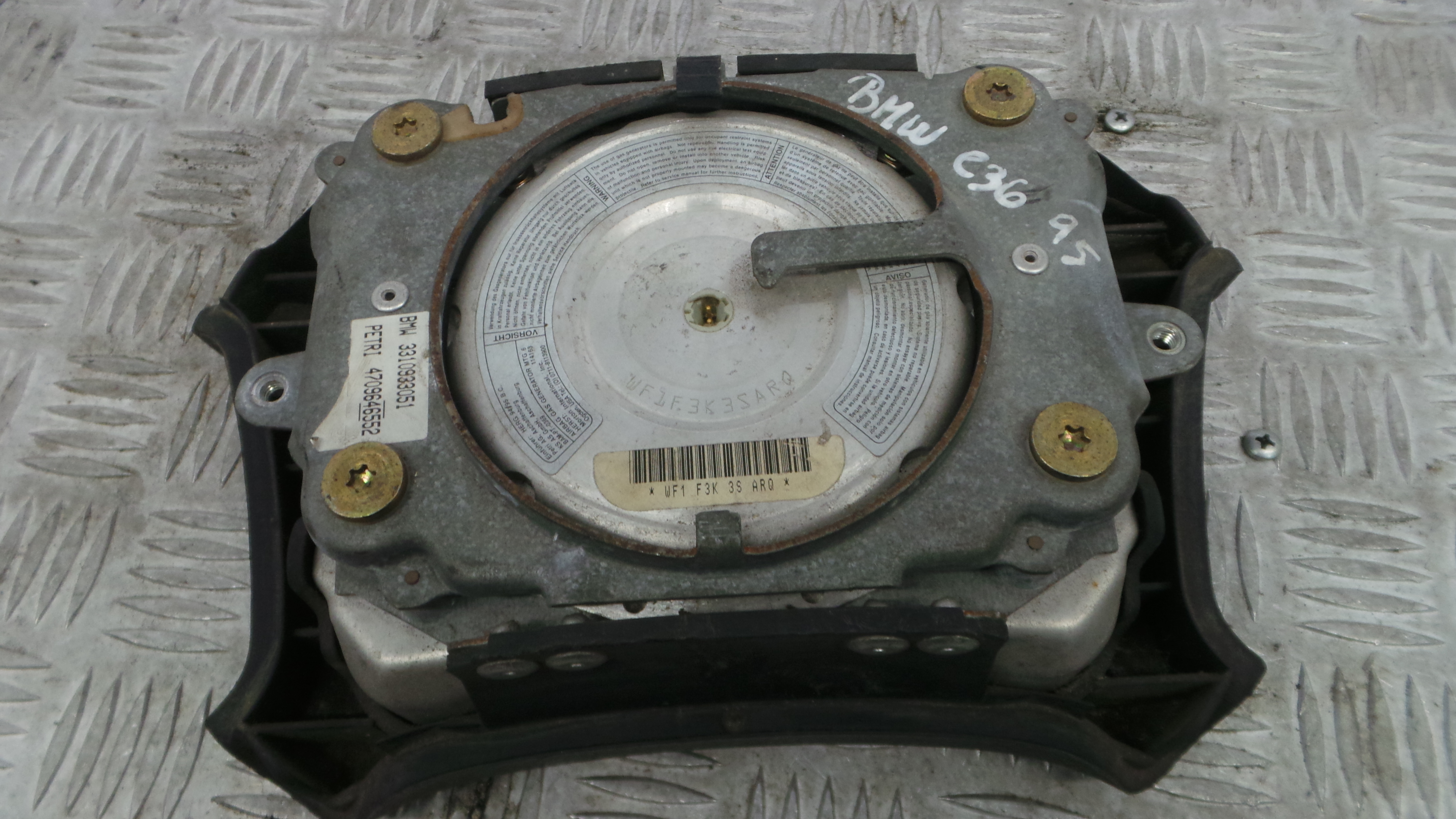 Airbag Volante 33.10-933051 - BMW 3 (E36)-37796571