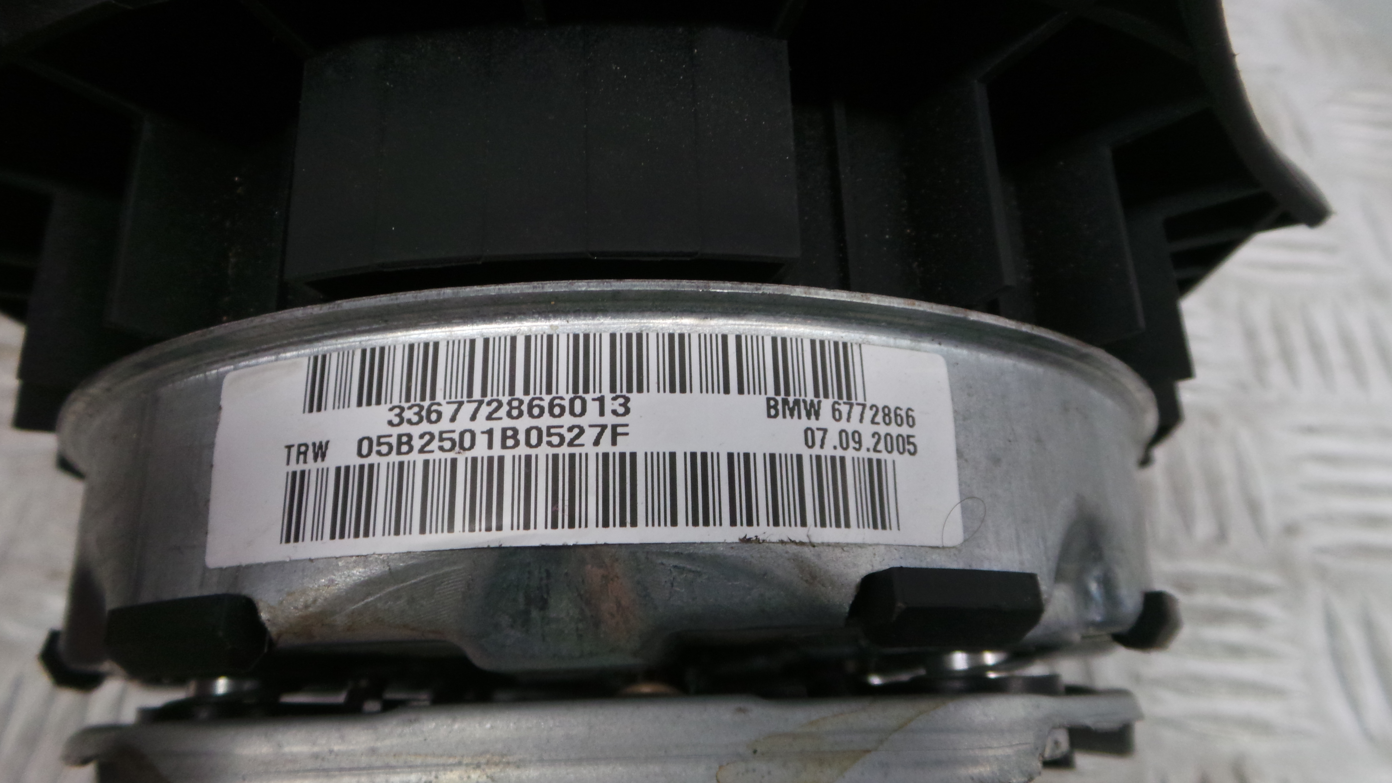 Airbag Volante 33.67-72866013 - BMW 3 (E90)-37798571