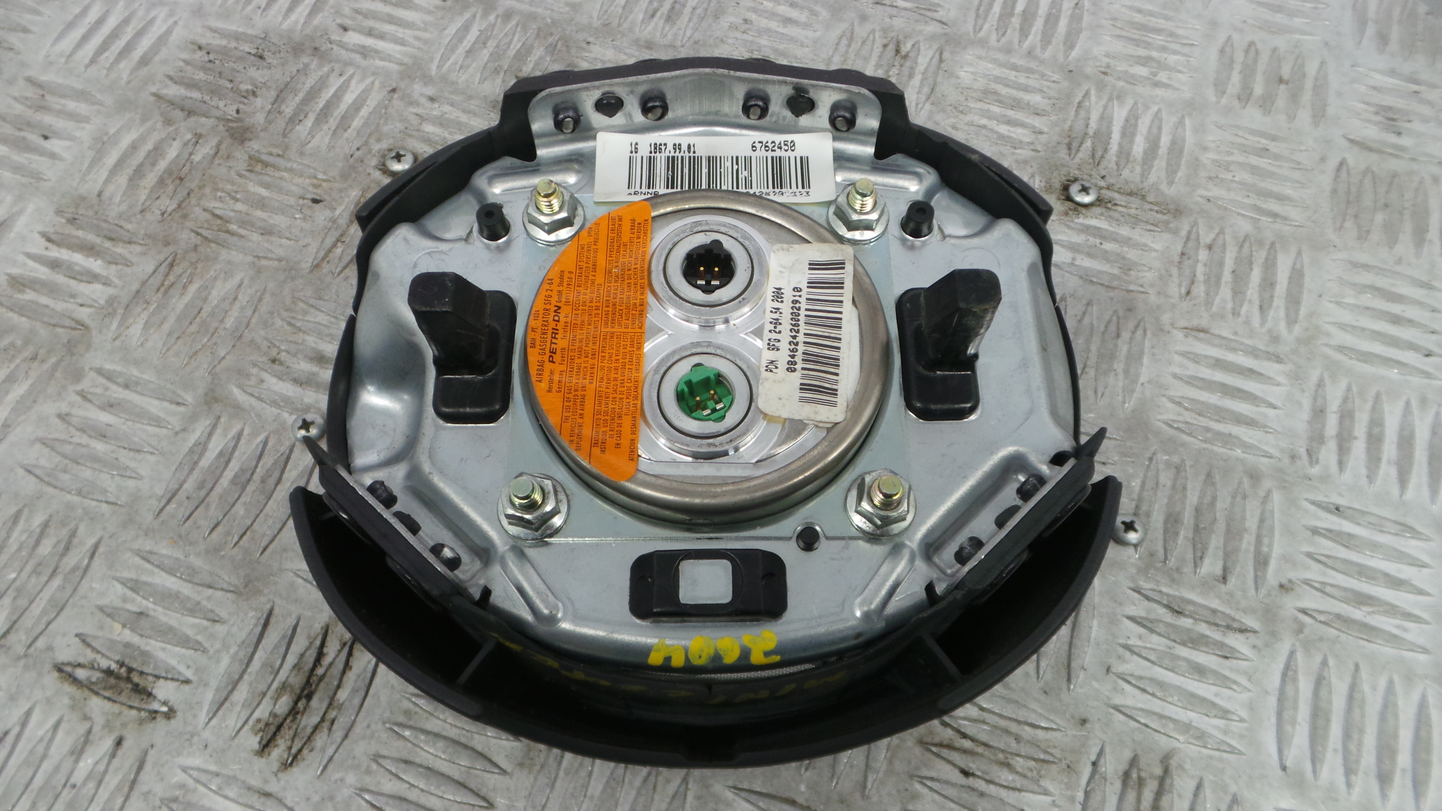 Airbag Volante 6762450 - MINI MINI (R50, R53)-37799319