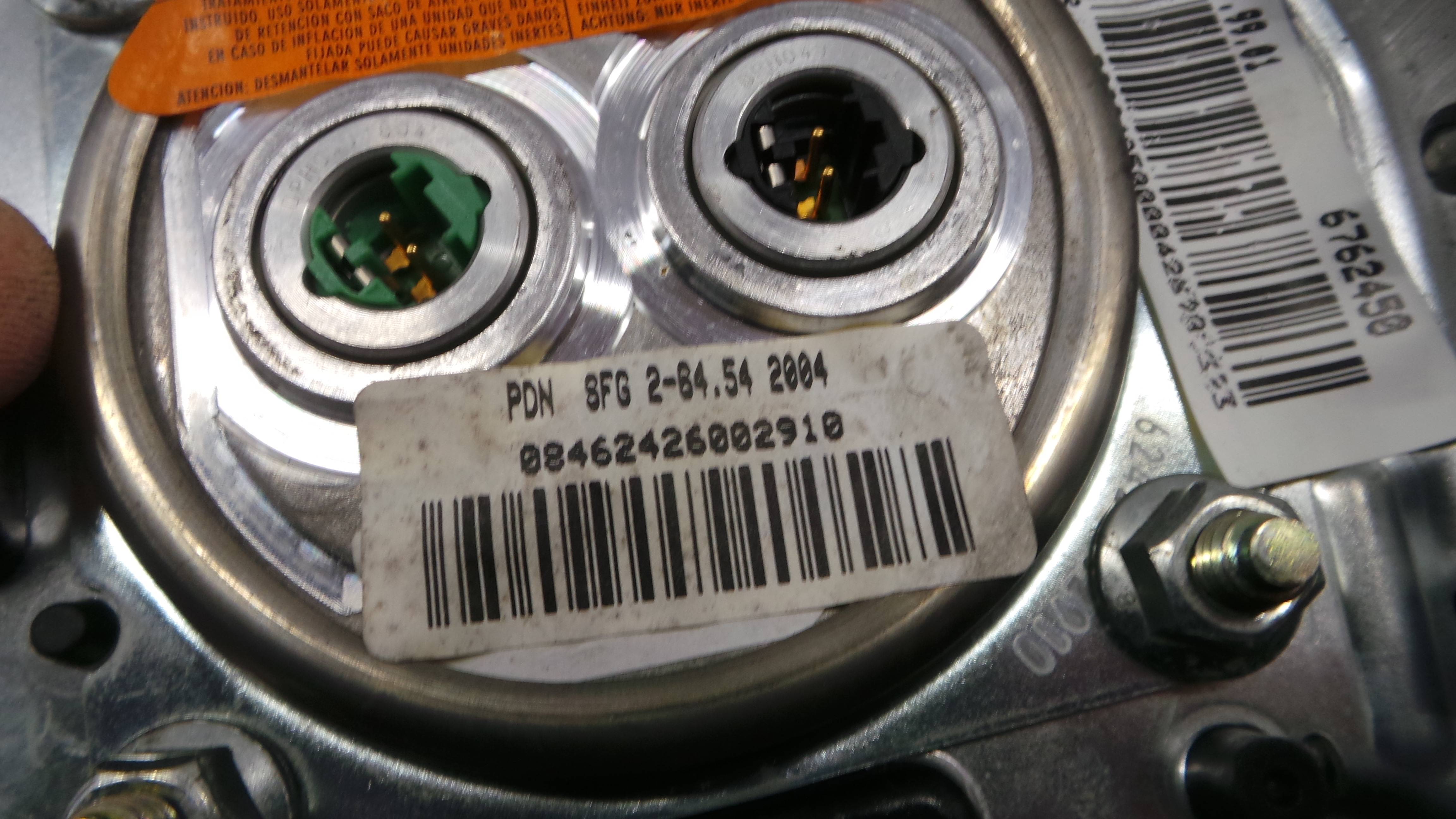 Airbag Volante 6762450 - MINI MINI (R50, R53)-37799319