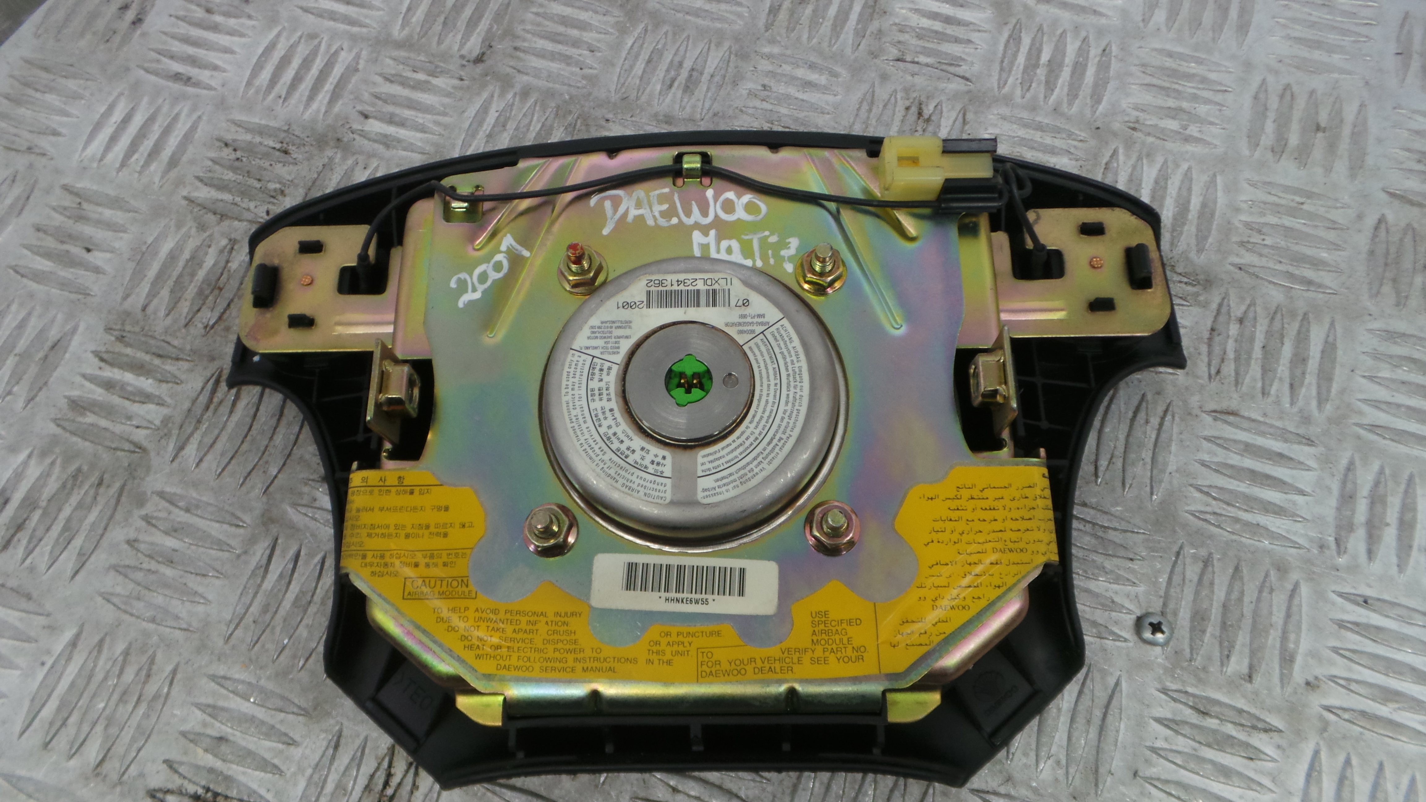 Airbag Volante 99D04860 - DAEWOO MATIZ (M100, M150)-37799916