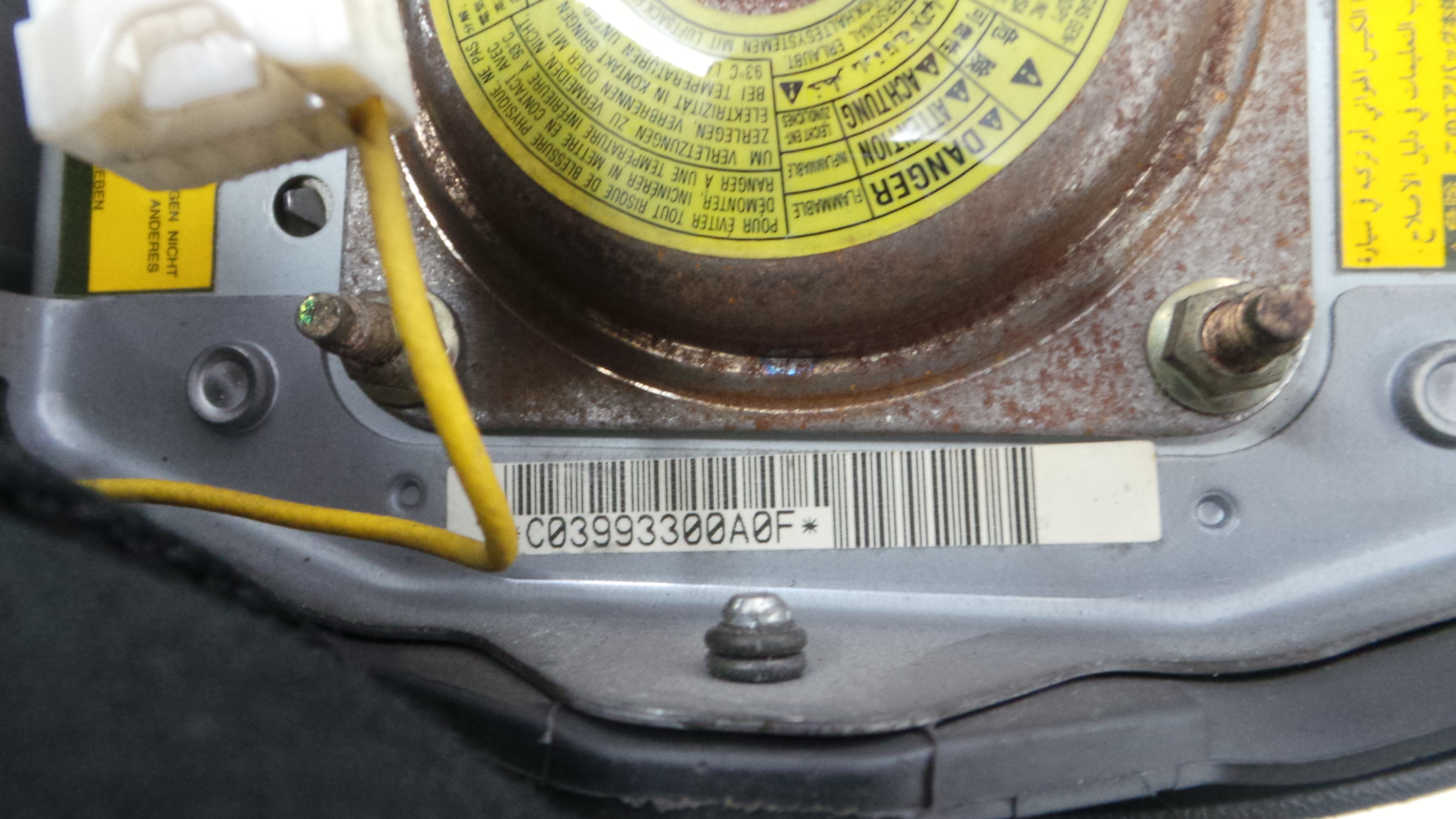 Airbag Volante  - TOYOTA ECHO (_P1_), YARIS (_P1_), YARIS/VITZ (_P1_)-37805246