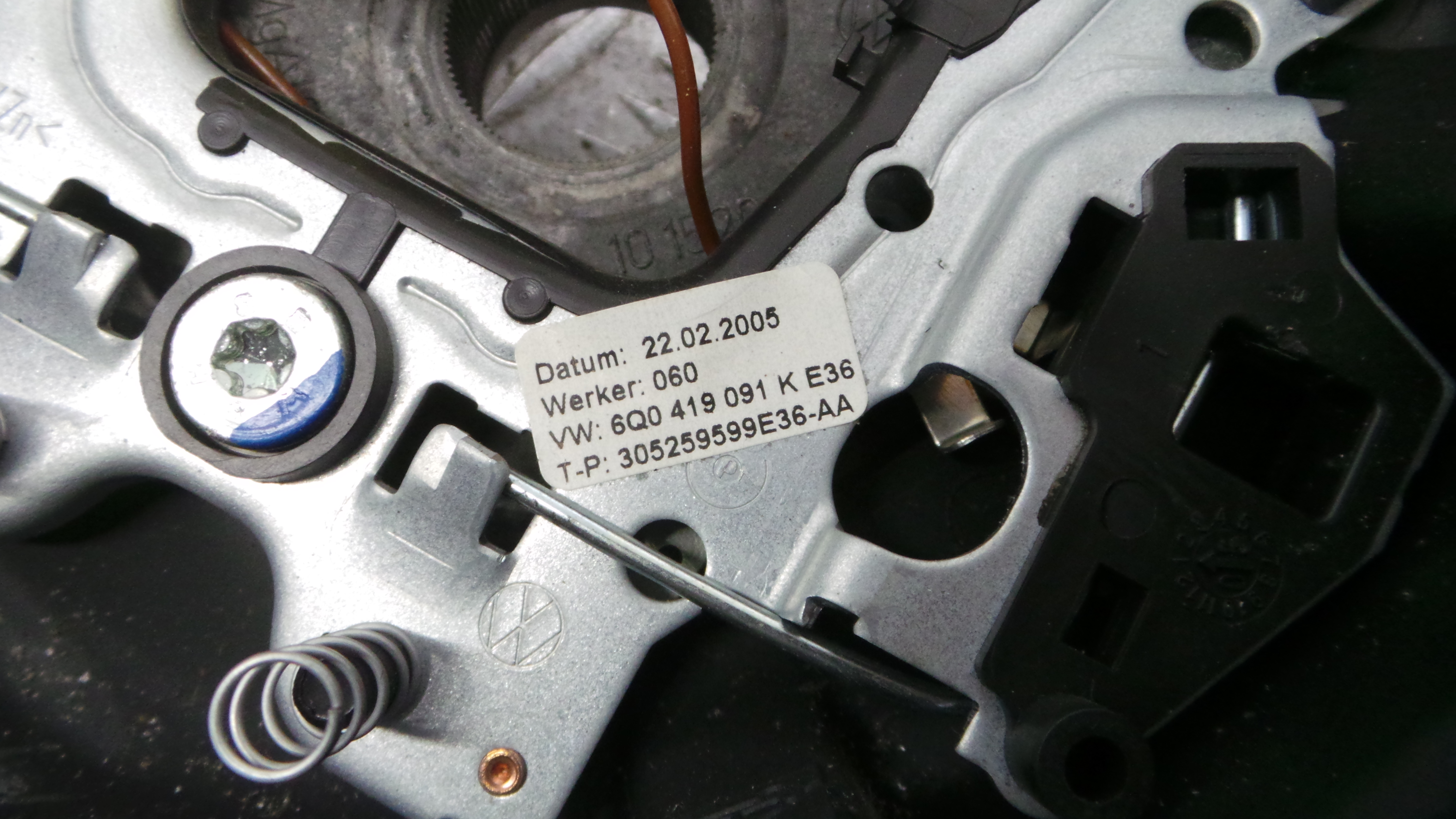 Volante 6Q0419091K - VW POLO (9N_, 9A_)-37805304