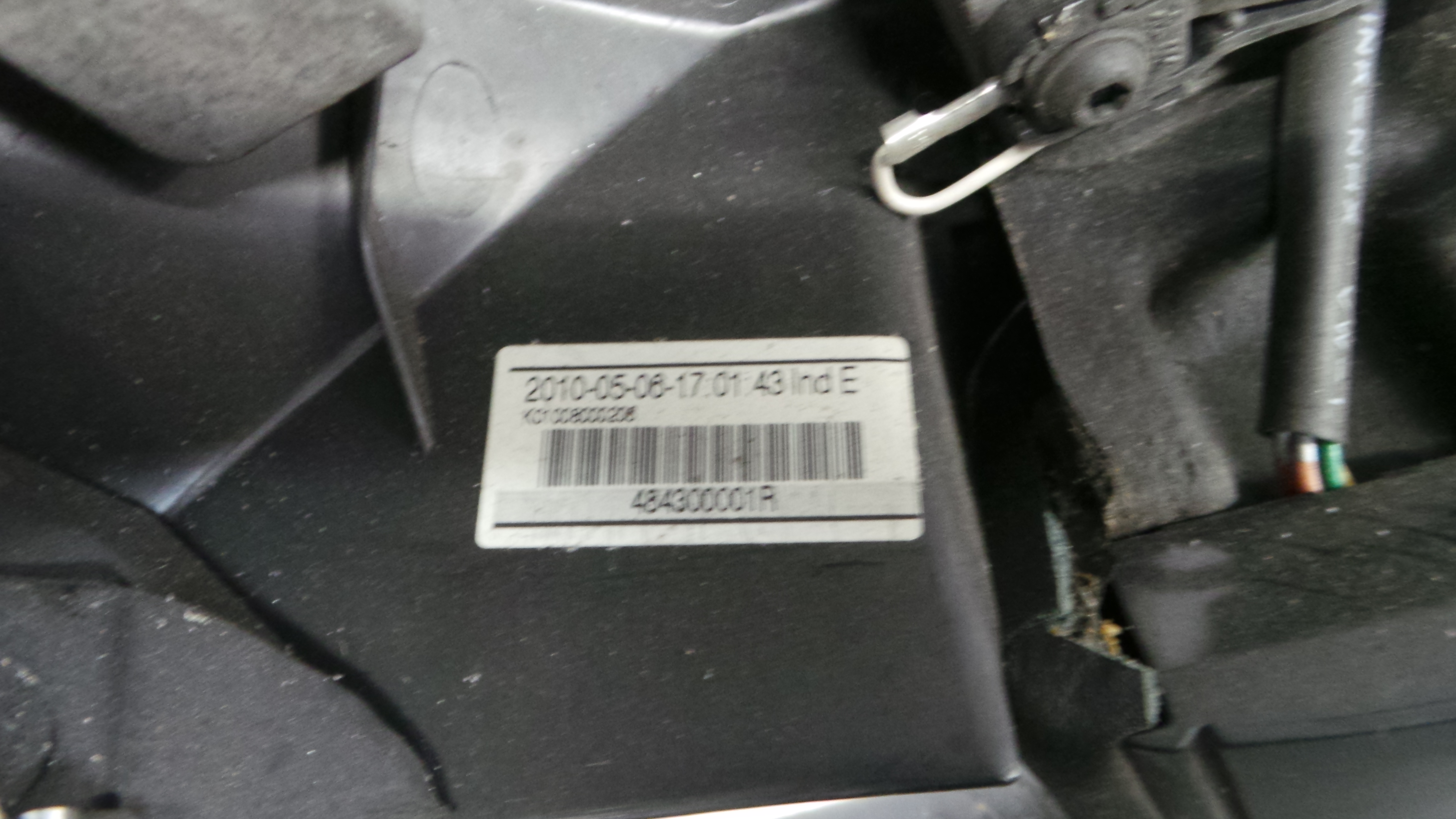 Airbag Volante 484300001R - RENAULT LAGUNA III (BT0/1)-37805317