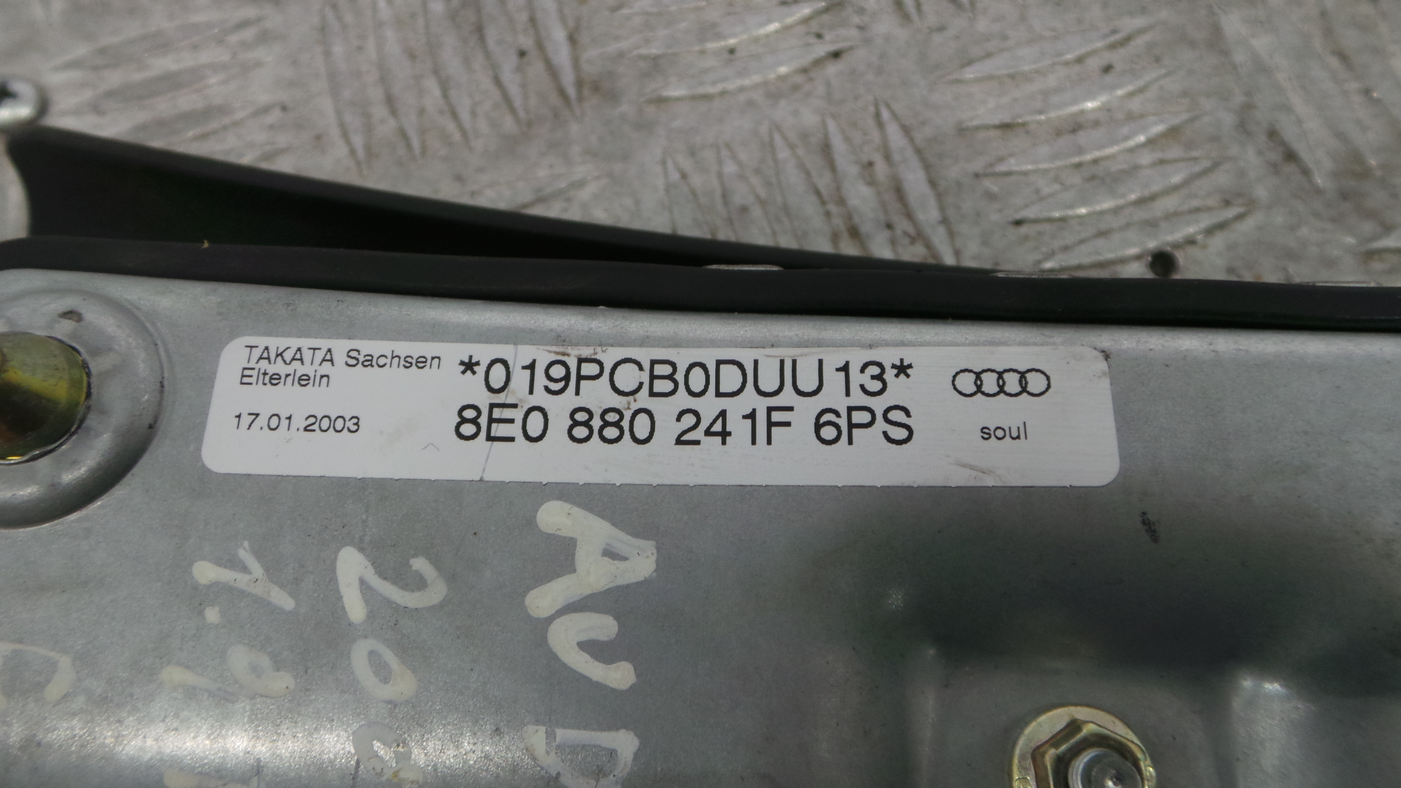 Airbag Banco Esq 8E0880241F - AUDI A4 B6 (8E2)-37816082