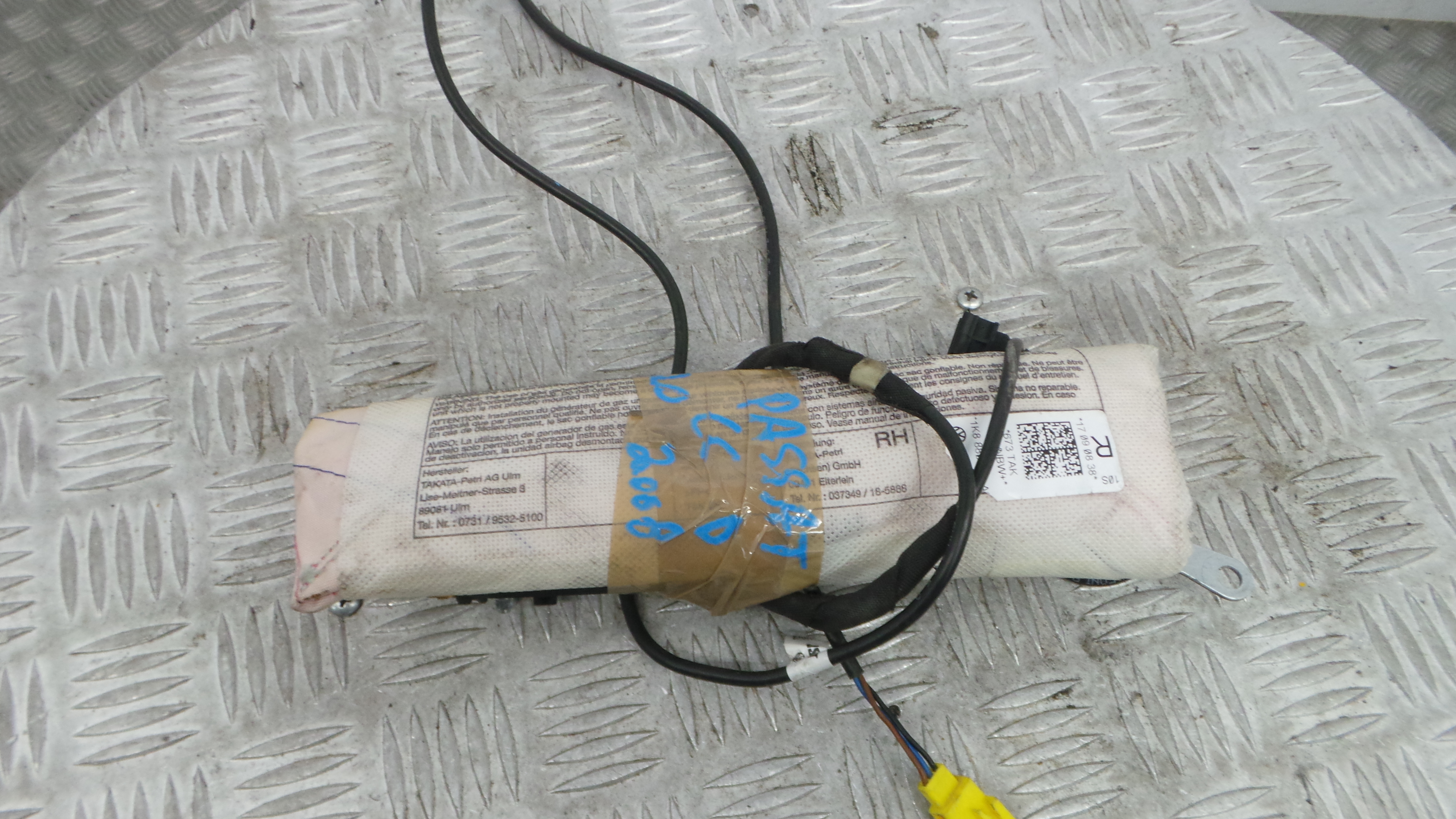 Airbag Banco Dto 1K8880242A - VW PASSAT CC B6 (357)-37816166