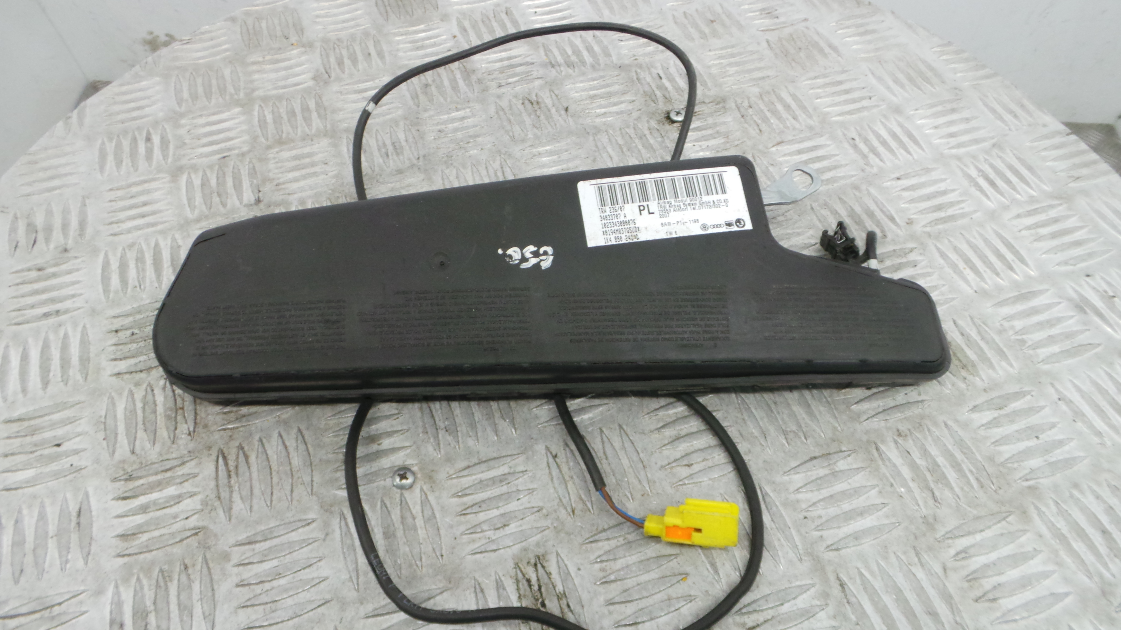 Airbag Banco Esq 1K4880241D - VW GOLF V (1K1)-37816208