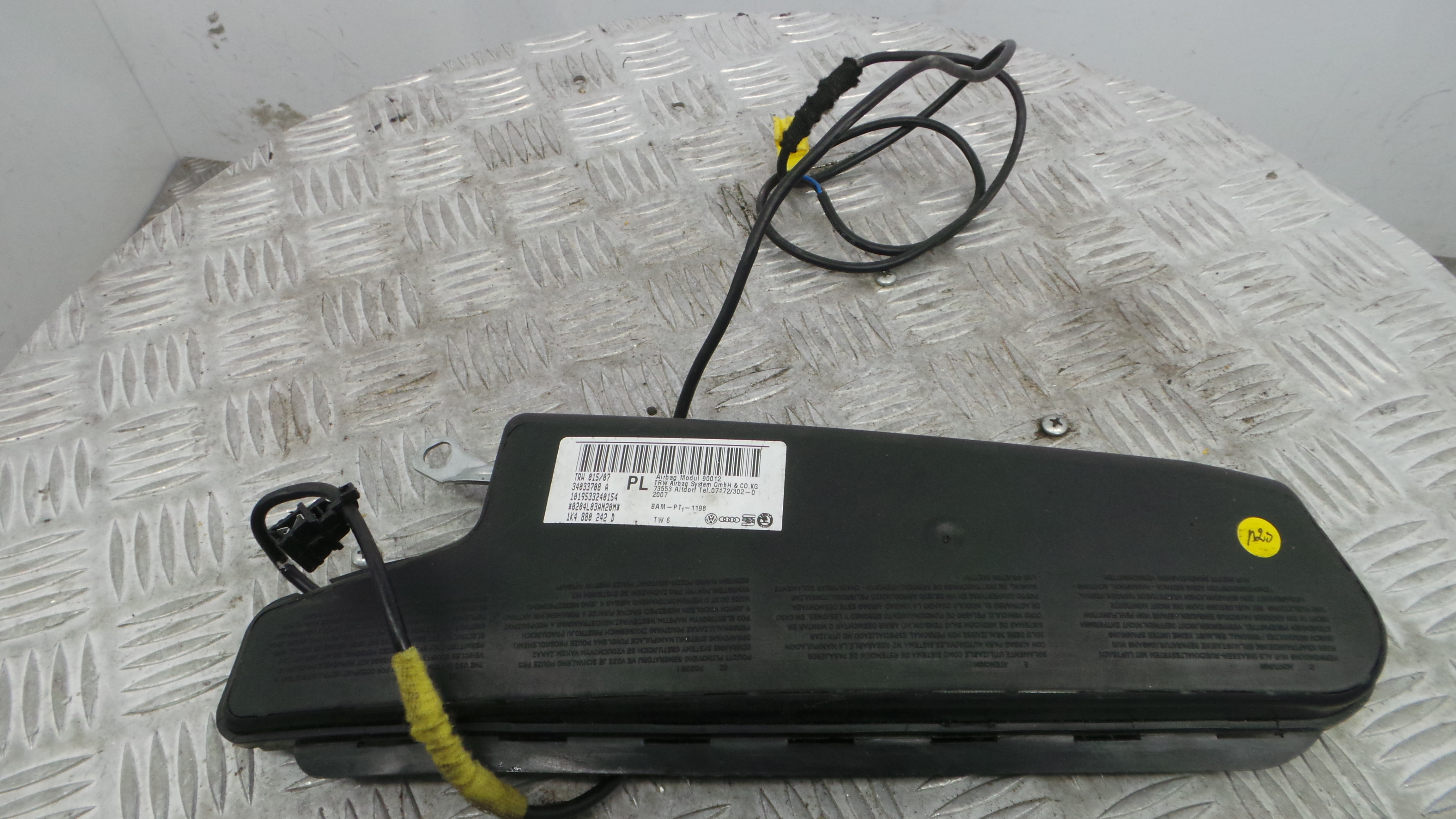 Airbag Banco Dto 1K4880242D - VW GOLF V (1K1)-37816341