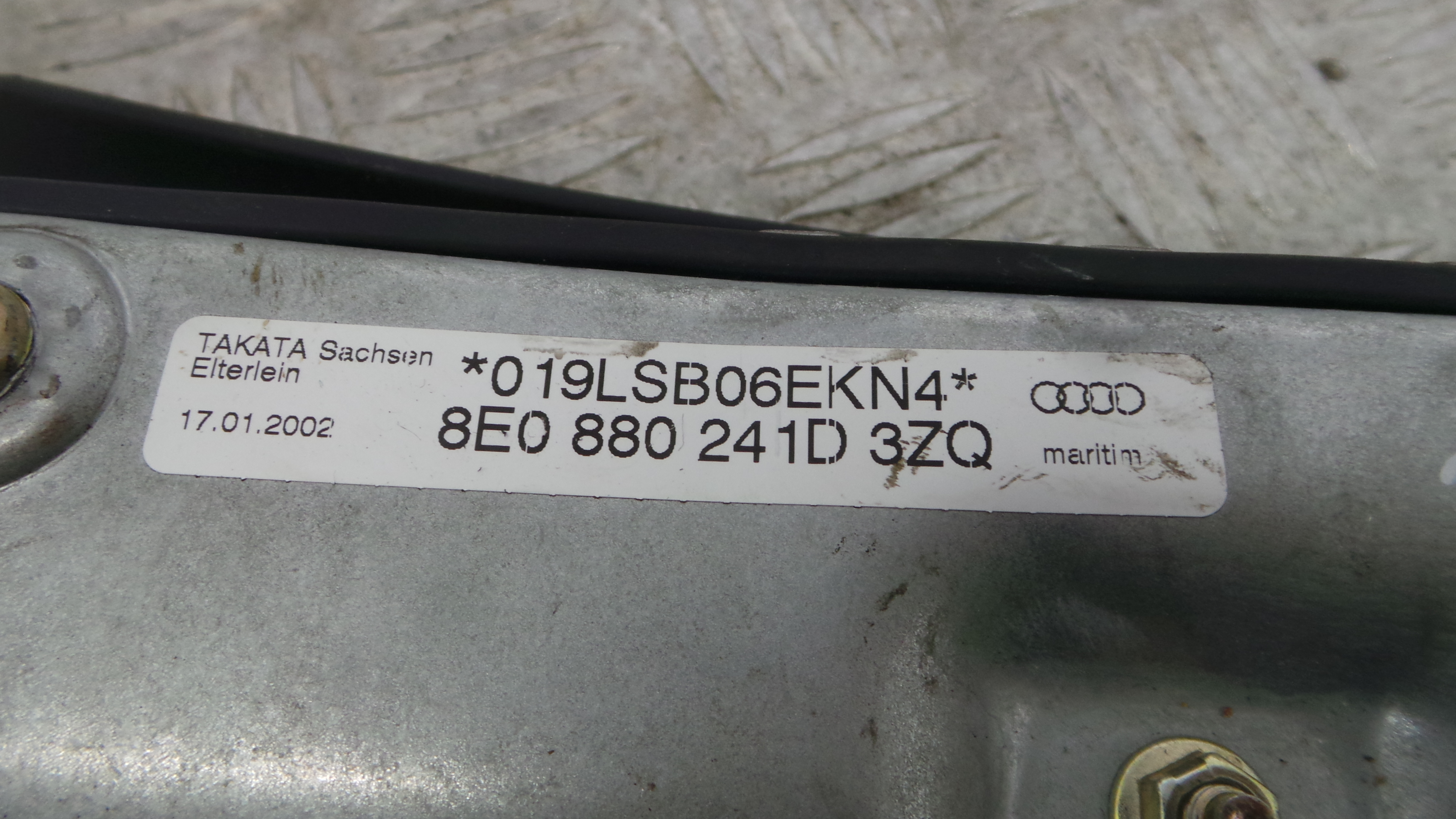 Airbag Banco Esq 8E0880241D - AUDI A4 B6 (8E2)-37816347