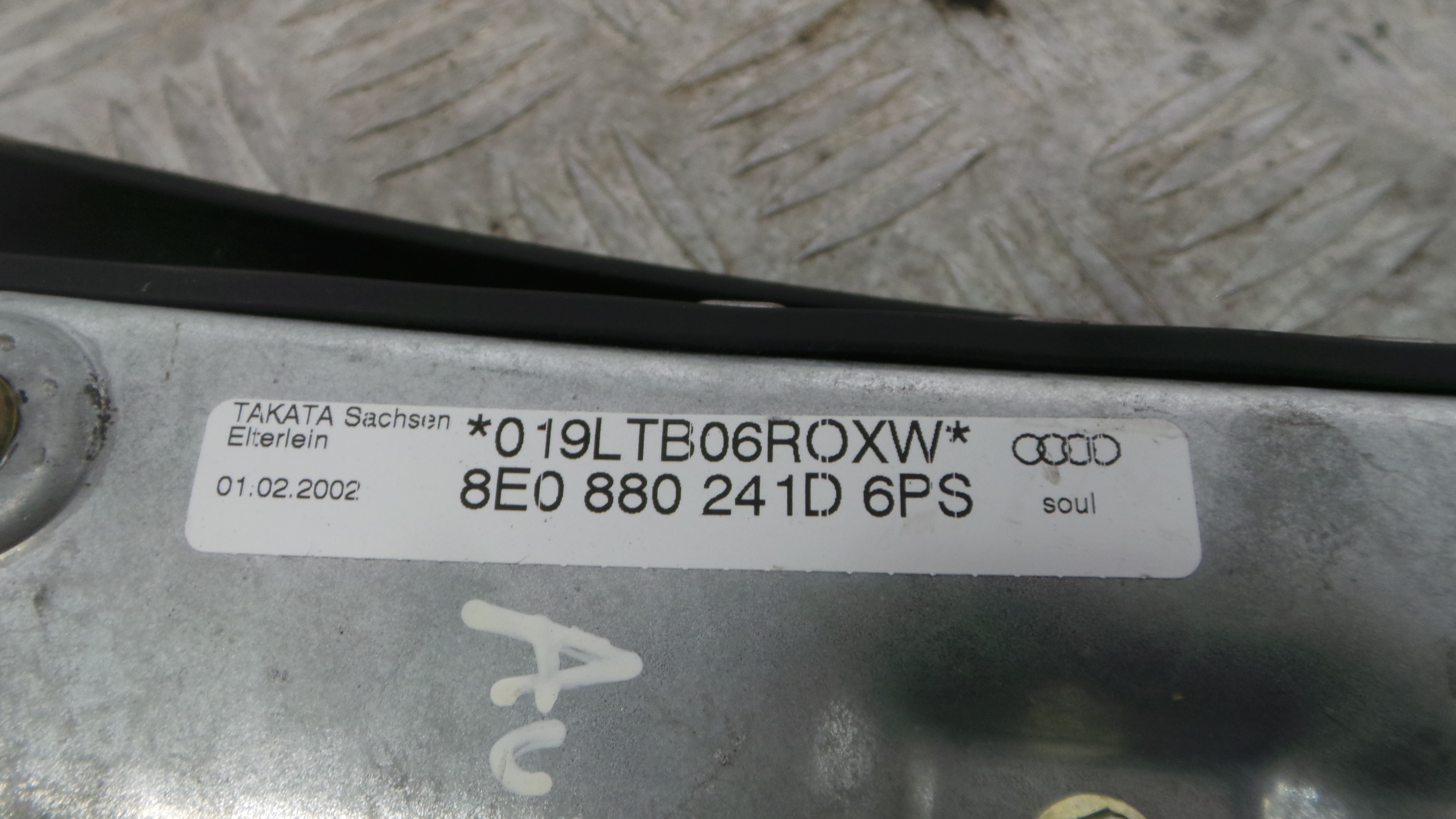 Airbag Banco Esq 8E0880241D - AUDI A4 B6 (8E2)-37816350