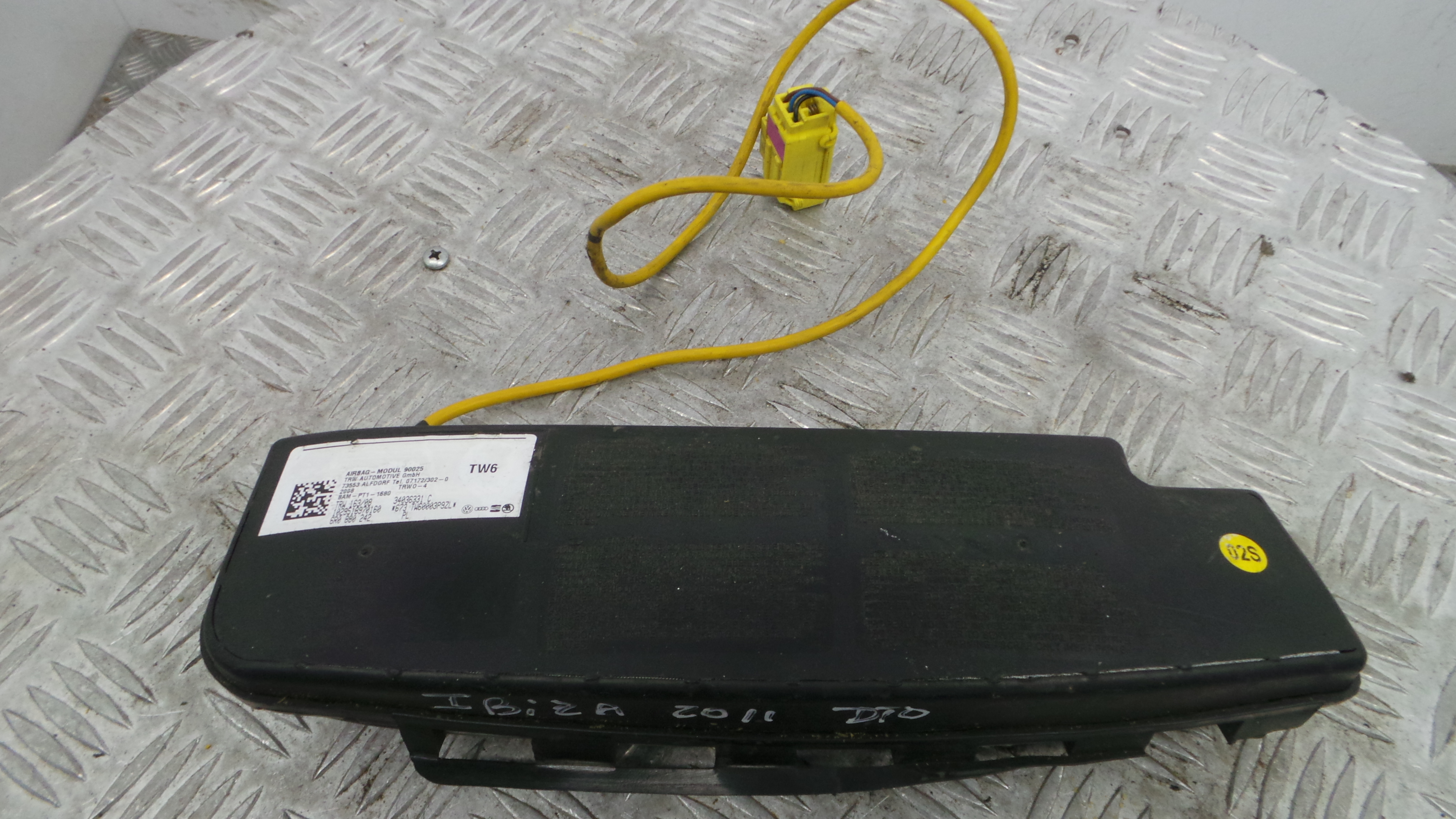 Airbag Banco Dto 6R0880242 - SEAT IBIZA IV (6J5, 6P1), IBIZA Mk IV (6J5, 6P1)-37816410 Airbag Banco Dto 6R0880242 - SEAT IBIZA IV (6J5, 6P1), IBIZA Mk IV (6J5, 6P1)-37816410