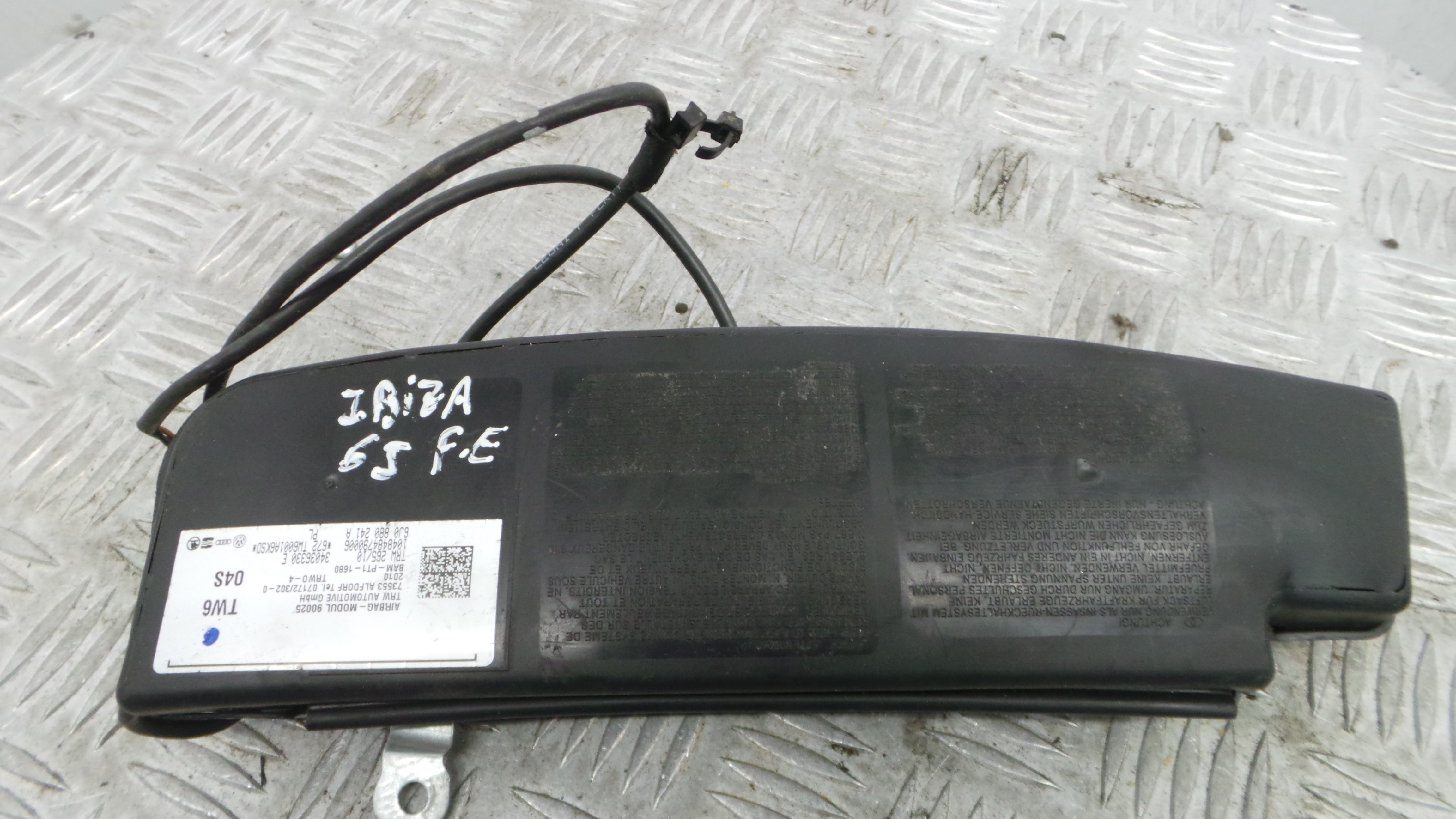 Airbag Banco Esq 6J0880241A - SEAT IBIZA IV (6J5, 6P1), IBIZA Mk IV (6J5, 6P1)-37816444 Airbag Banco Esq 6J0880241A - SEAT IBIZA IV (6J5, 6P1), IBIZA Mk IV (6J5, 6P1)-37816444