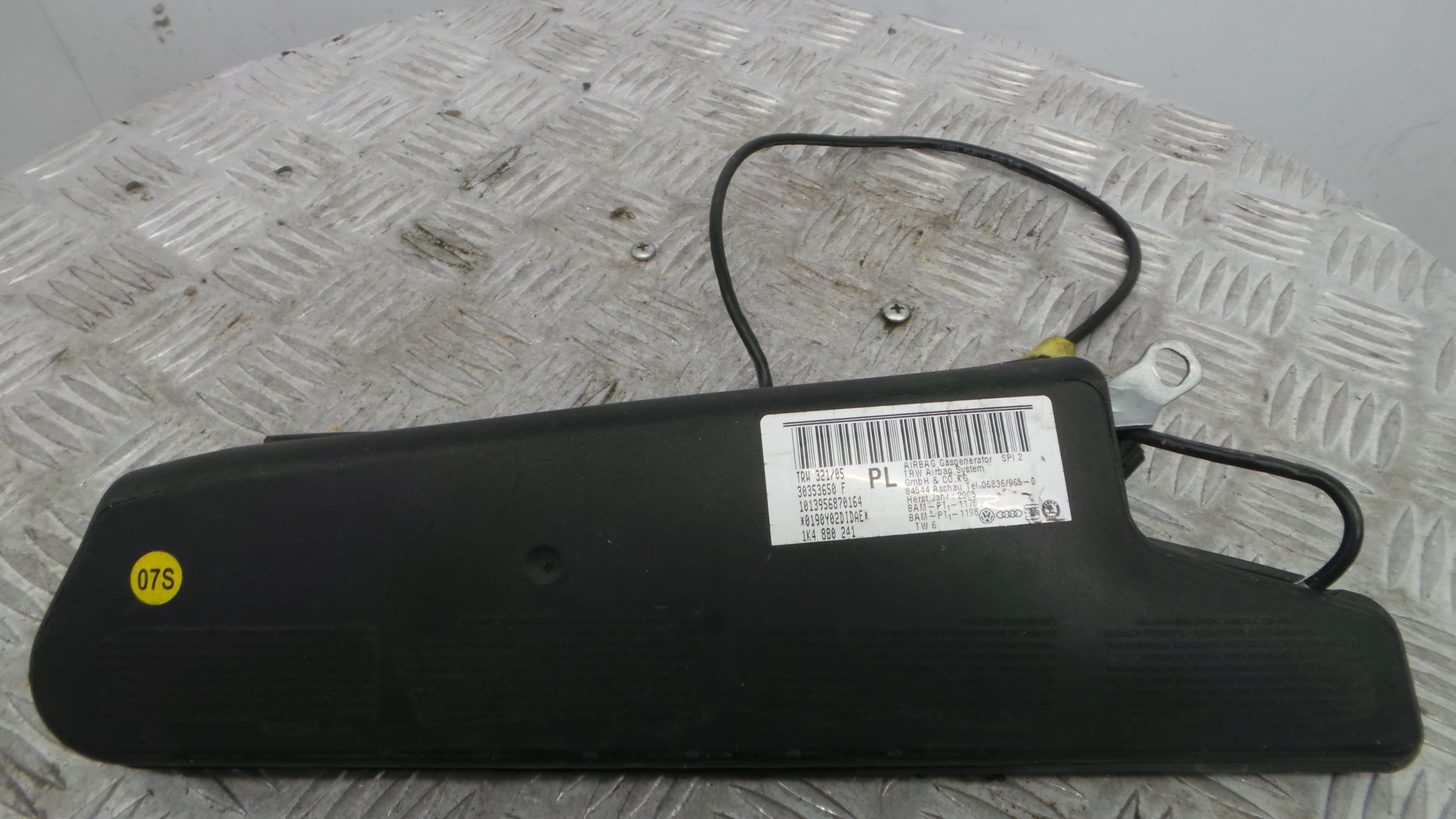 Airbag Banco Esq 1K4880241 - SEAT LEON (1P1)-37816447 Airbag Banco Esq 1K4880241 - SEAT LEON (1P1)-37816447