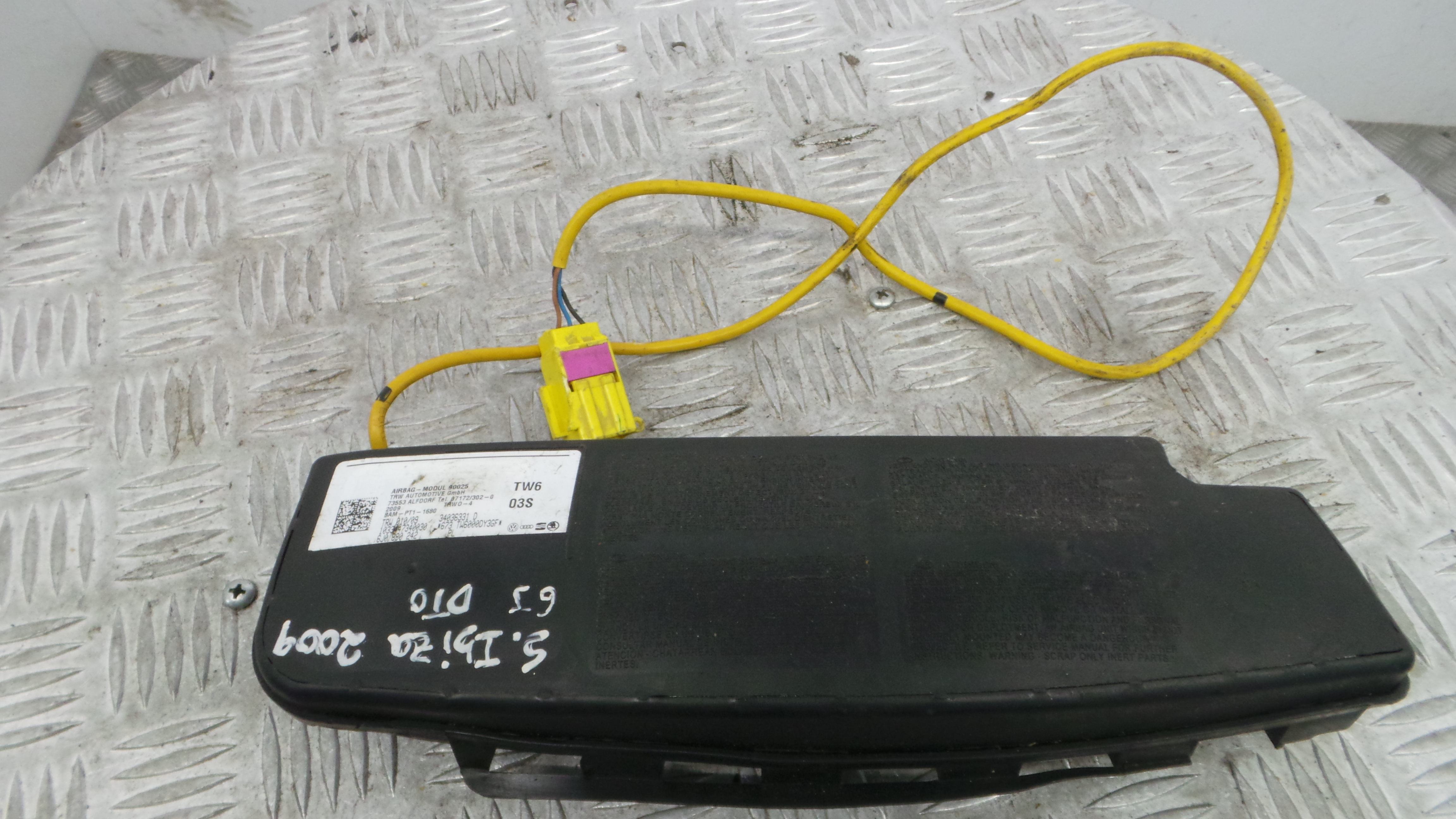 Airbag Banco Dto 6J0880242 - SEAT IBIZA IV (6J5, 6P1), IBIZA Mk IV (6J5, 6P1)-37816488 Airbag Banco Dto 6J0880242 - SEAT IBIZA IV (6J5, 6P1), IBIZA Mk IV (6J5, 6P1)-37816488