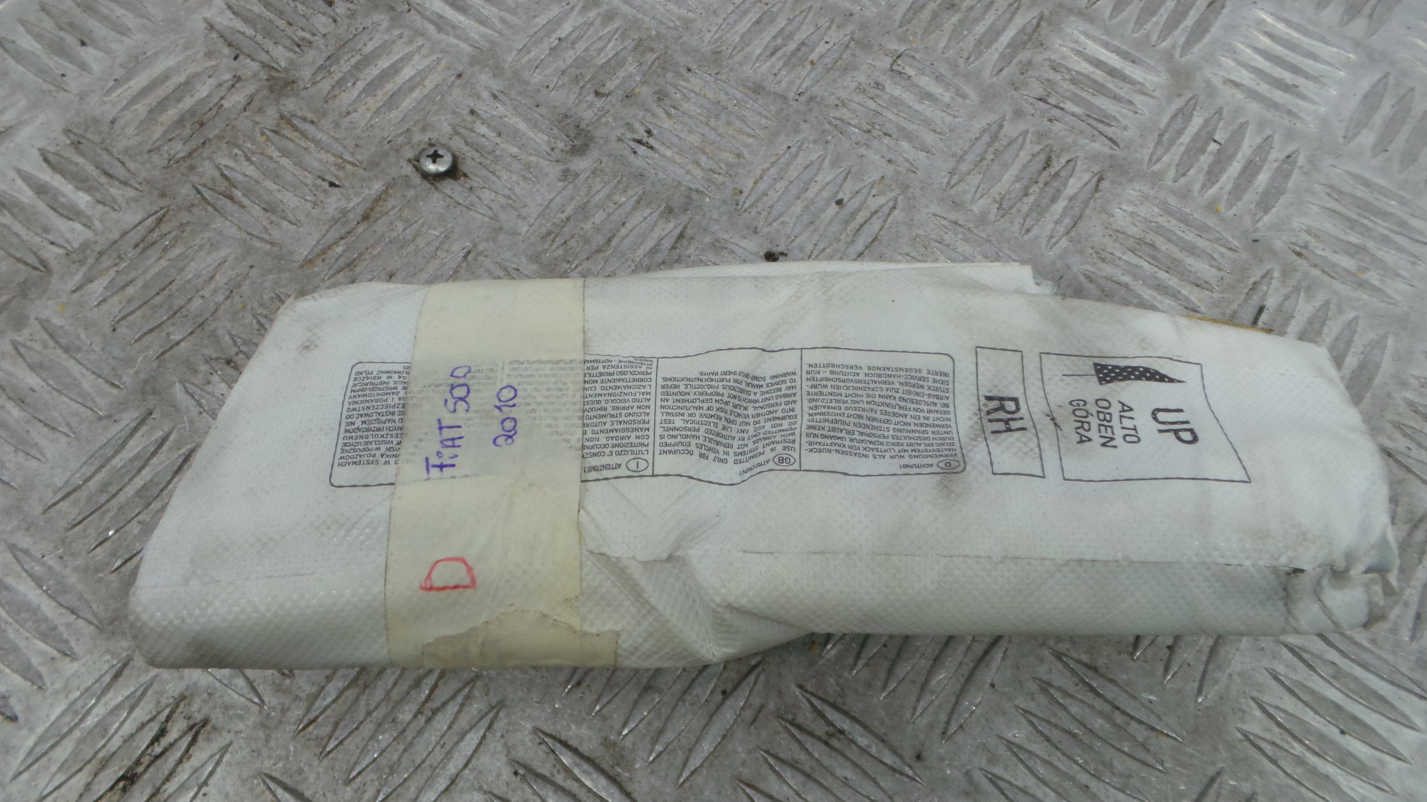 Airbag Banco Dto 18005210 - FIAT 500 (312_)-37816609