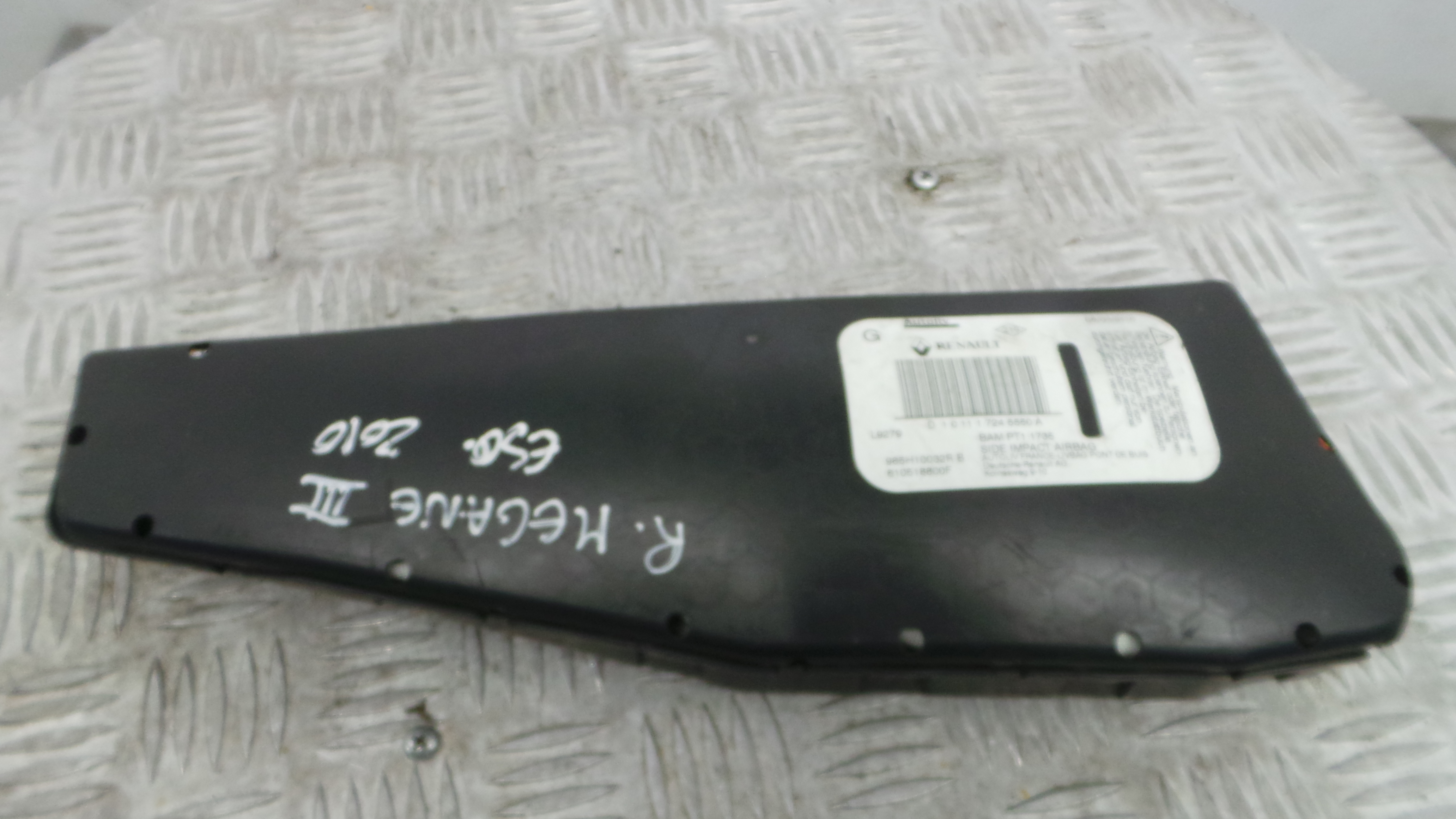Airbag Banco Esq 610518800F - RENAULT MEGANE III Hatchback (BZ0/1_, B3_)-37816654 Airbag Banco Esq 610518800F - RENAULT MEGANE III Hatchback (BZ0/1_, B3_)-37816654