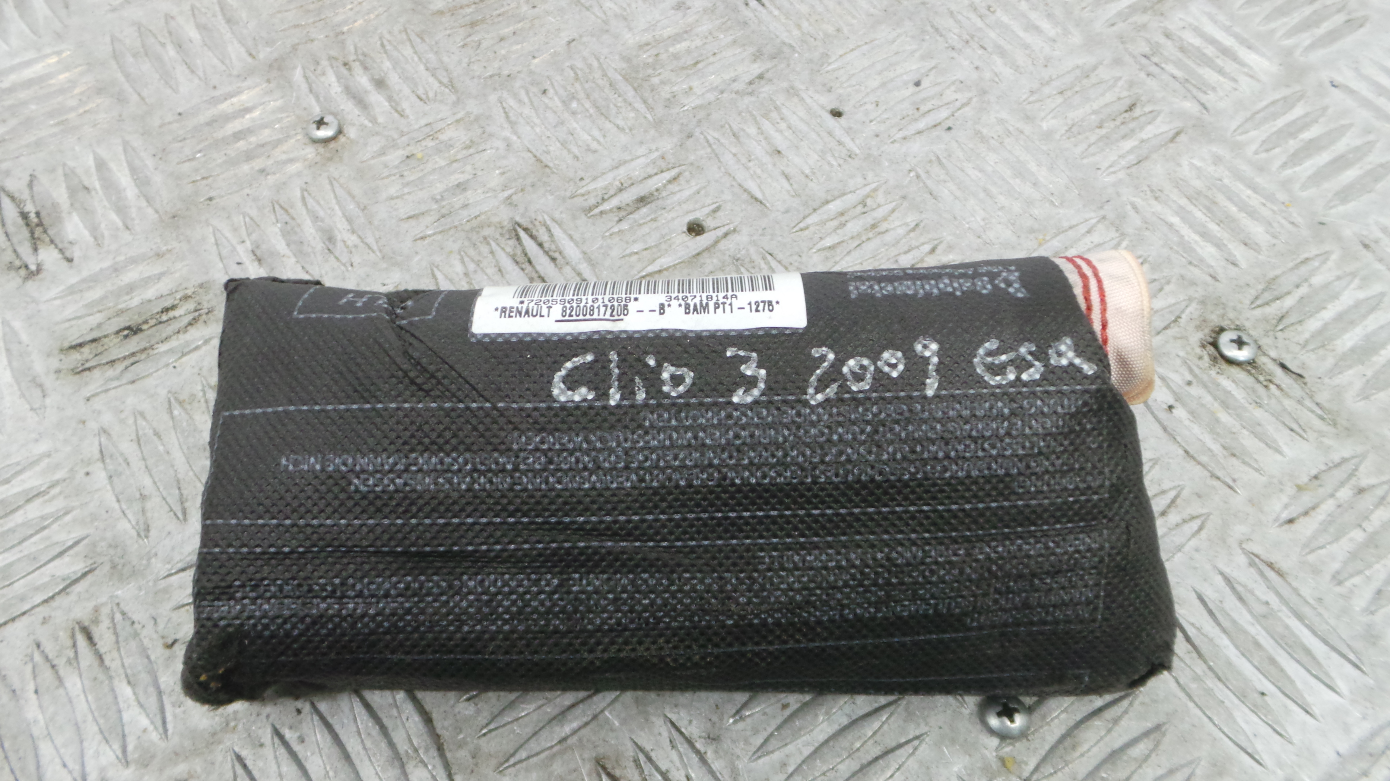 Airbag Banco Esq 8200817205 - RENAULT CLIO III (BR0/1, CR0/1)-37820123