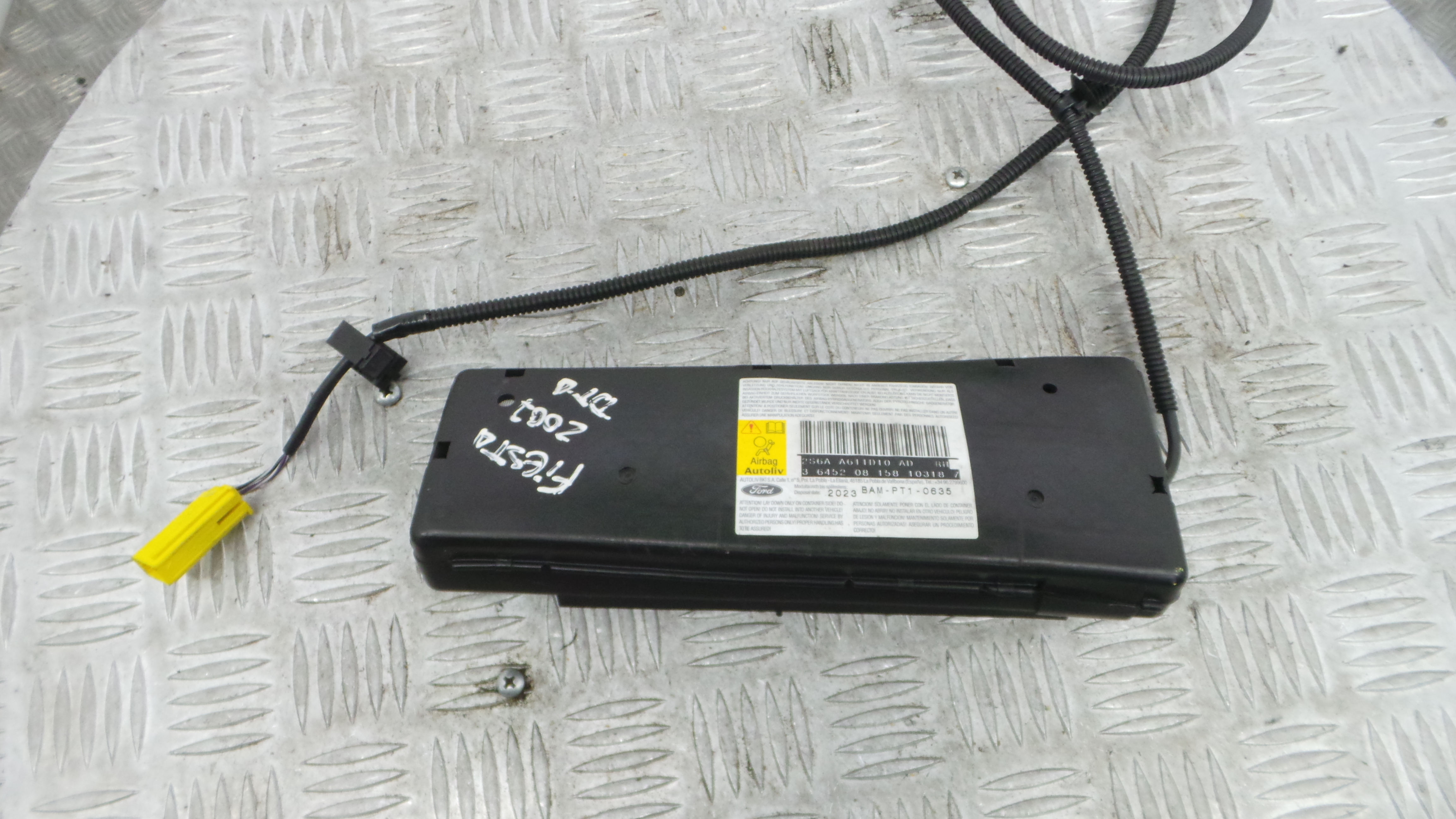 Airbag Banco Dto 2S6A-A611D10-AD - FORD FIESTA V (JH_, JD_)-37820652 Airbag Banco Dto 2S6A-A611D10-AD - FORD FIESTA V (JH_, JD_)-37820652