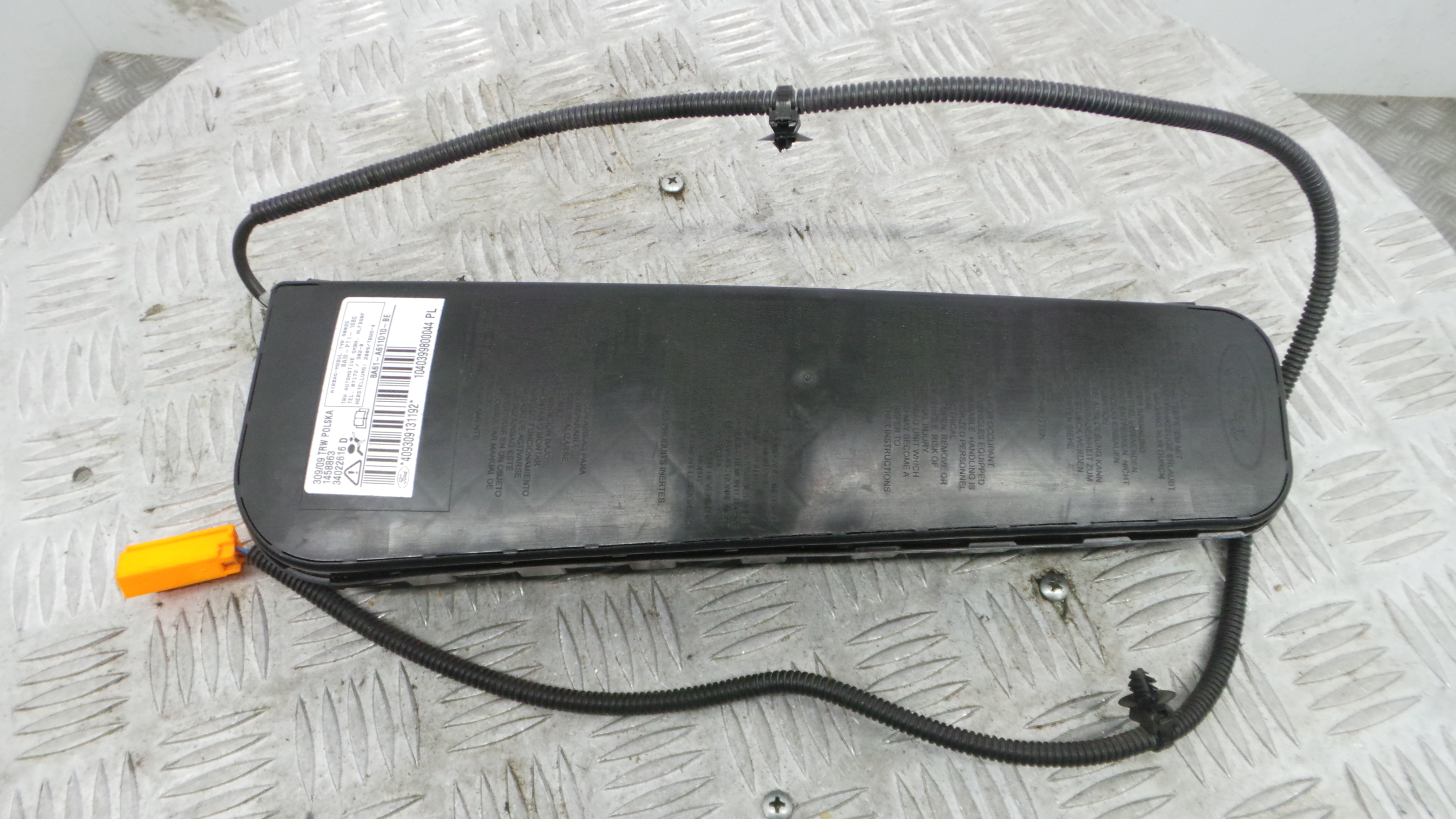 Airbag Banco Dto 8A61-A611D10-BE - FORD FIESTA VI (CB1, CCN)-37820689 Airbag Banco Dto 8A61-A611D10-BE - FORD FIESTA VI (CB1, CCN)-37820689