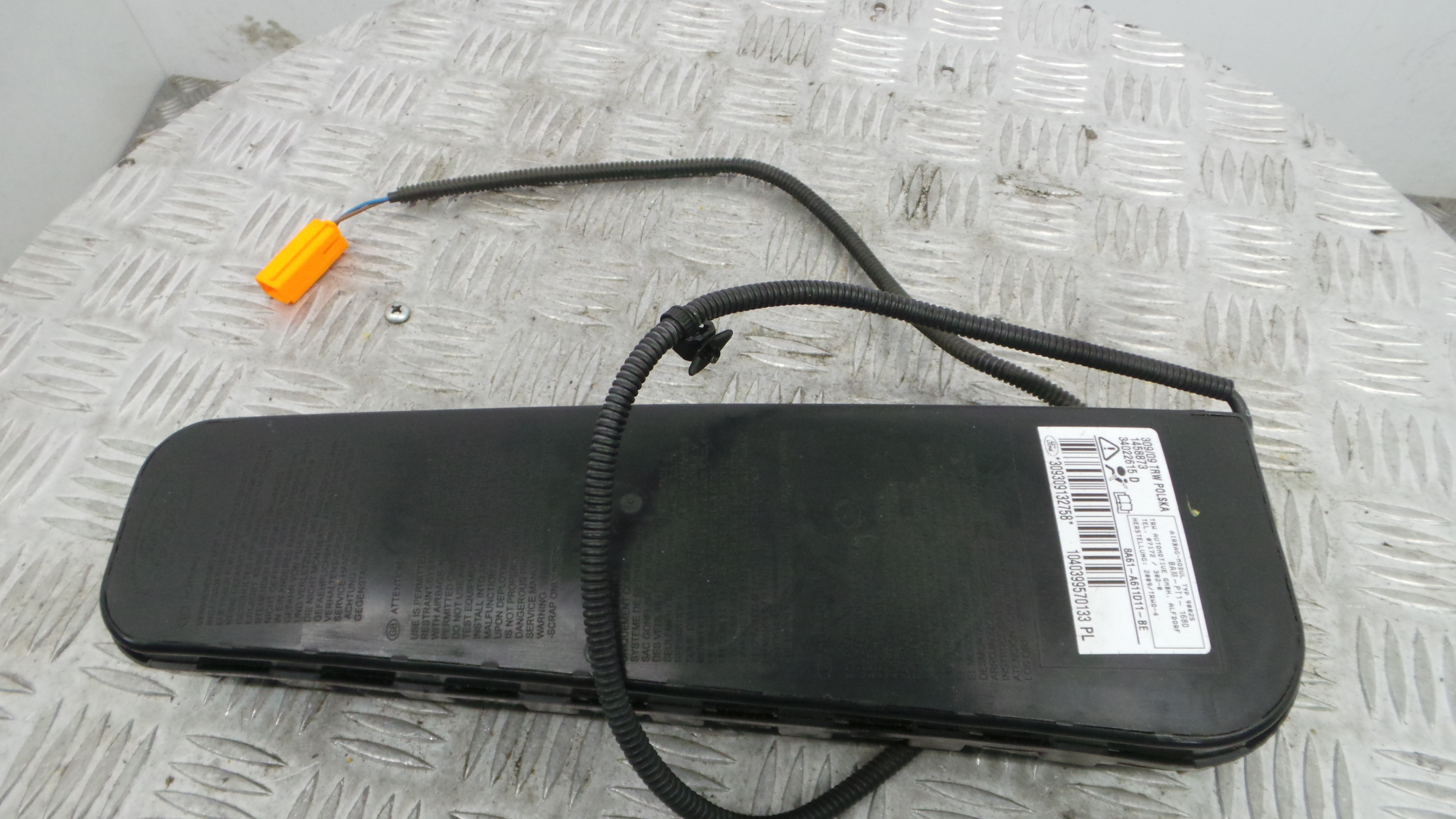 Airbag Banco Esq 8A61-A611D11-BE - FORD FIESTA VI (CB1, CCN)-37820698 Airbag Banco Esq 8A61-A611D11-BE - FORD FIESTA VI (CB1, CCN)-37820698