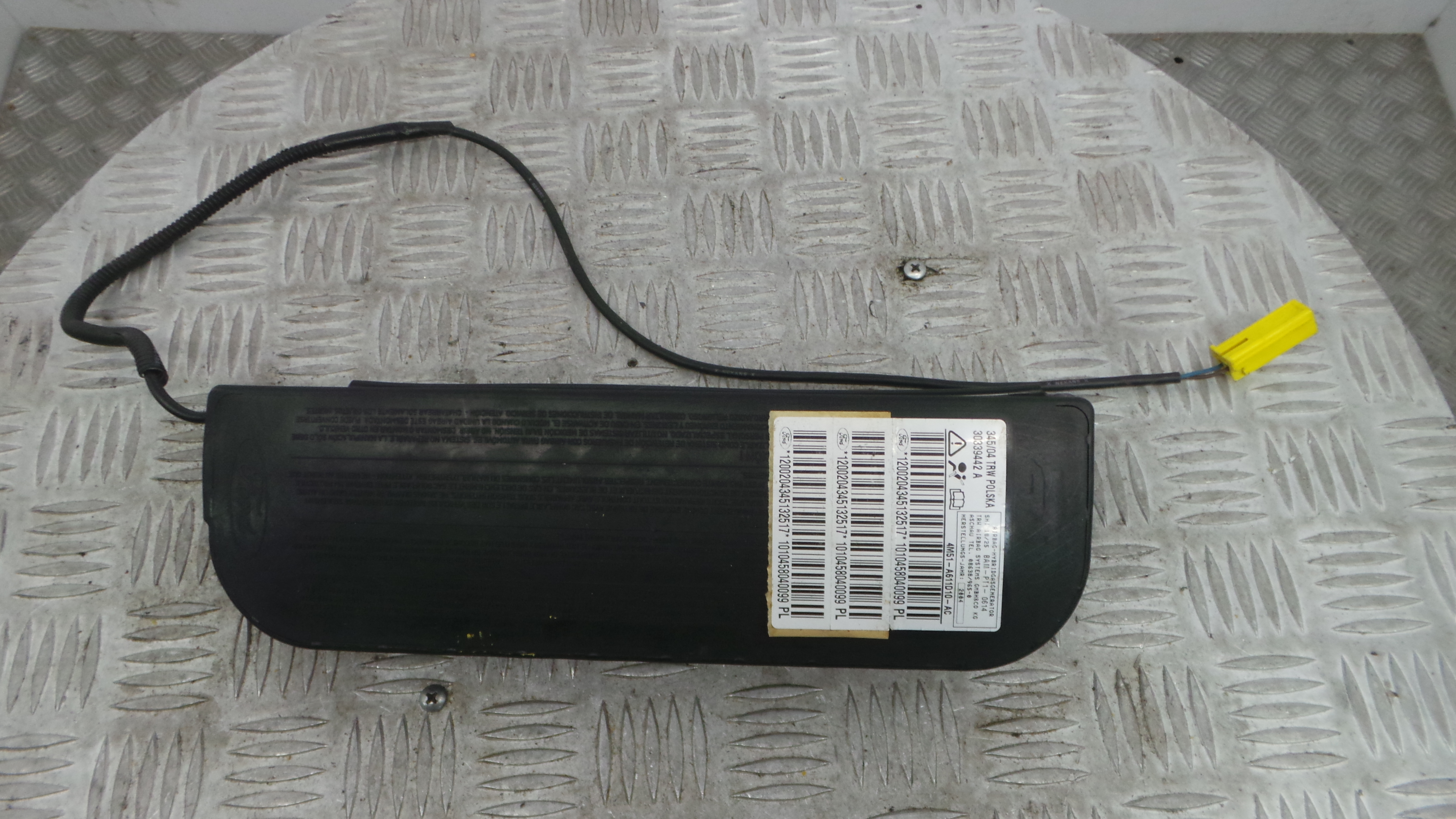 Airbag Banco Dto 4M51-A611D10-AC - FORD FOCUS II Station Wagon (DA_, FFS, DS), FOCUS II Turnier (DA_-37820712