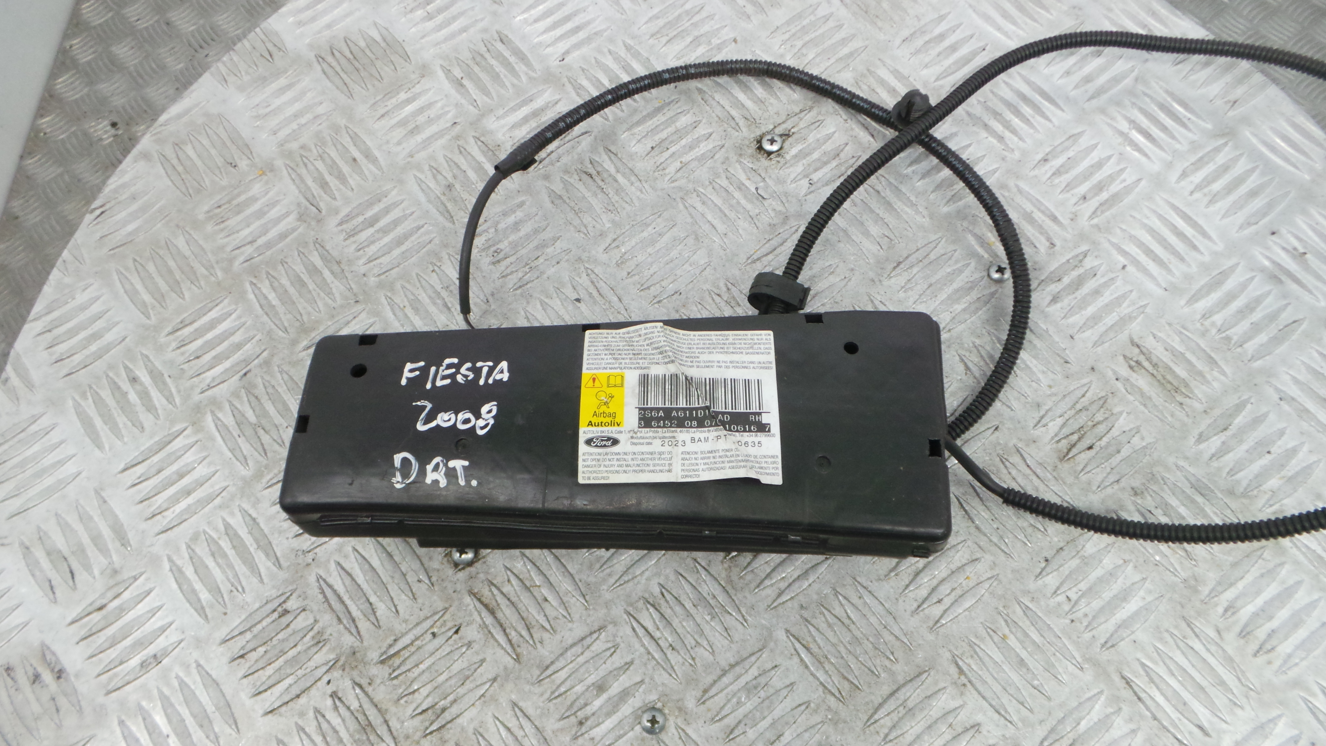 Airbag Banco Dto 2S6A-A611D10-AD - FORD FIESTA VI (CB1, CCN)-37820718