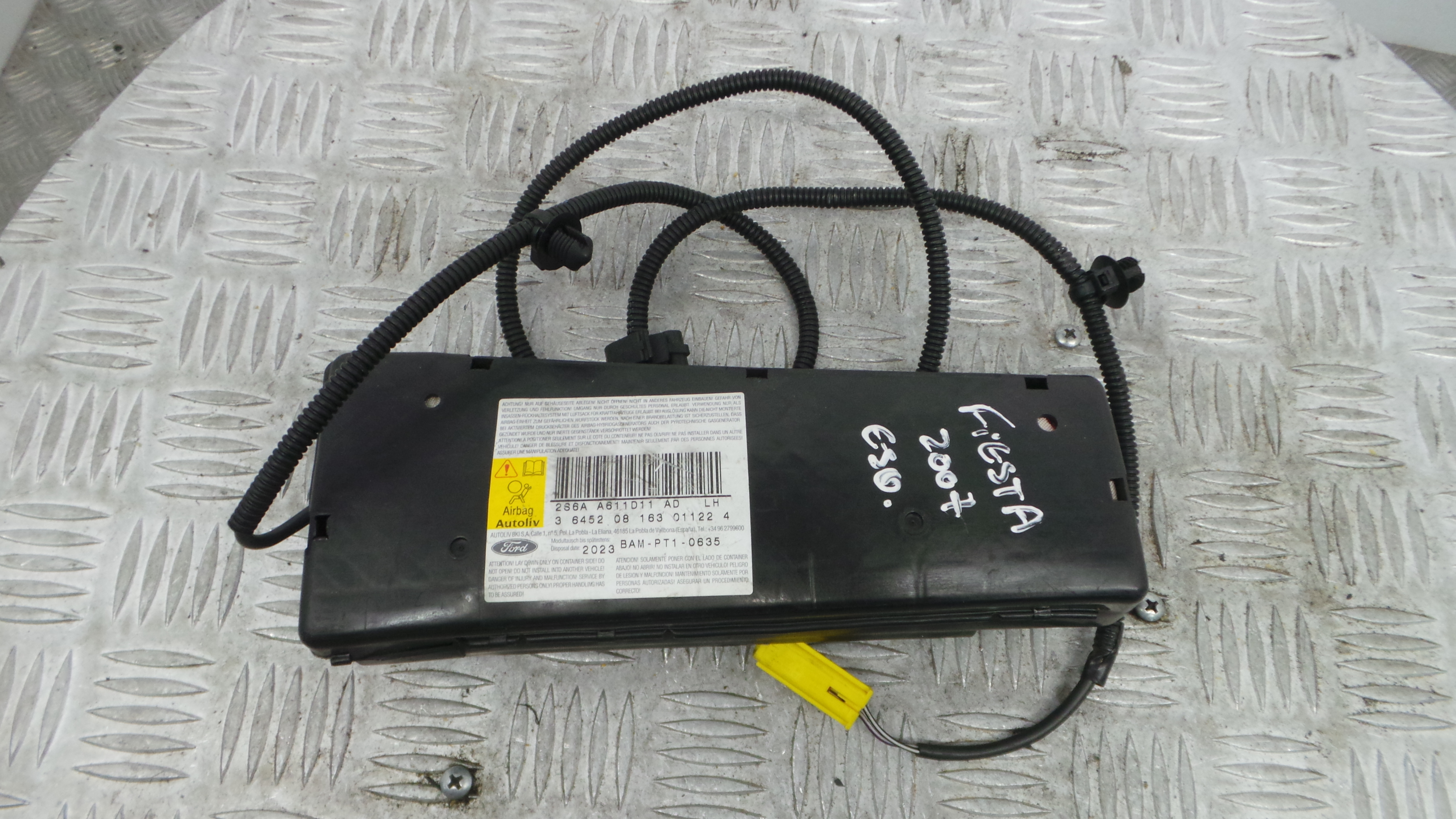 Airbag Banco Esq 2S6A-A611D11-AD - FORD FIESTA V (JH_, JD_)-37820736