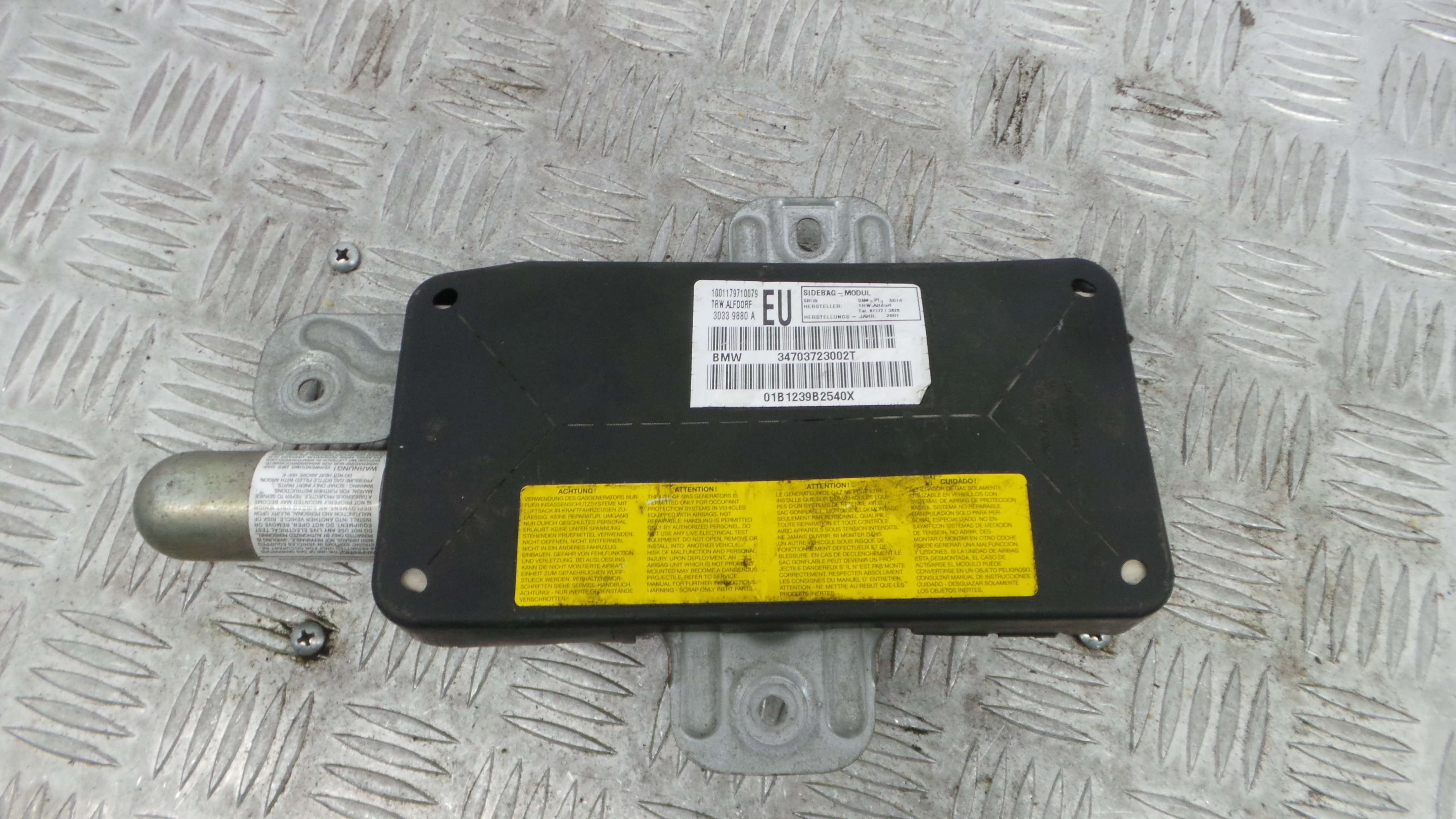 Airbag Banco Dto 10.01-179710079 - BMW 3 (E46)-37820850 Airbag Banco Dto 10.01-179710079 - BMW 3 (E46)-37820850