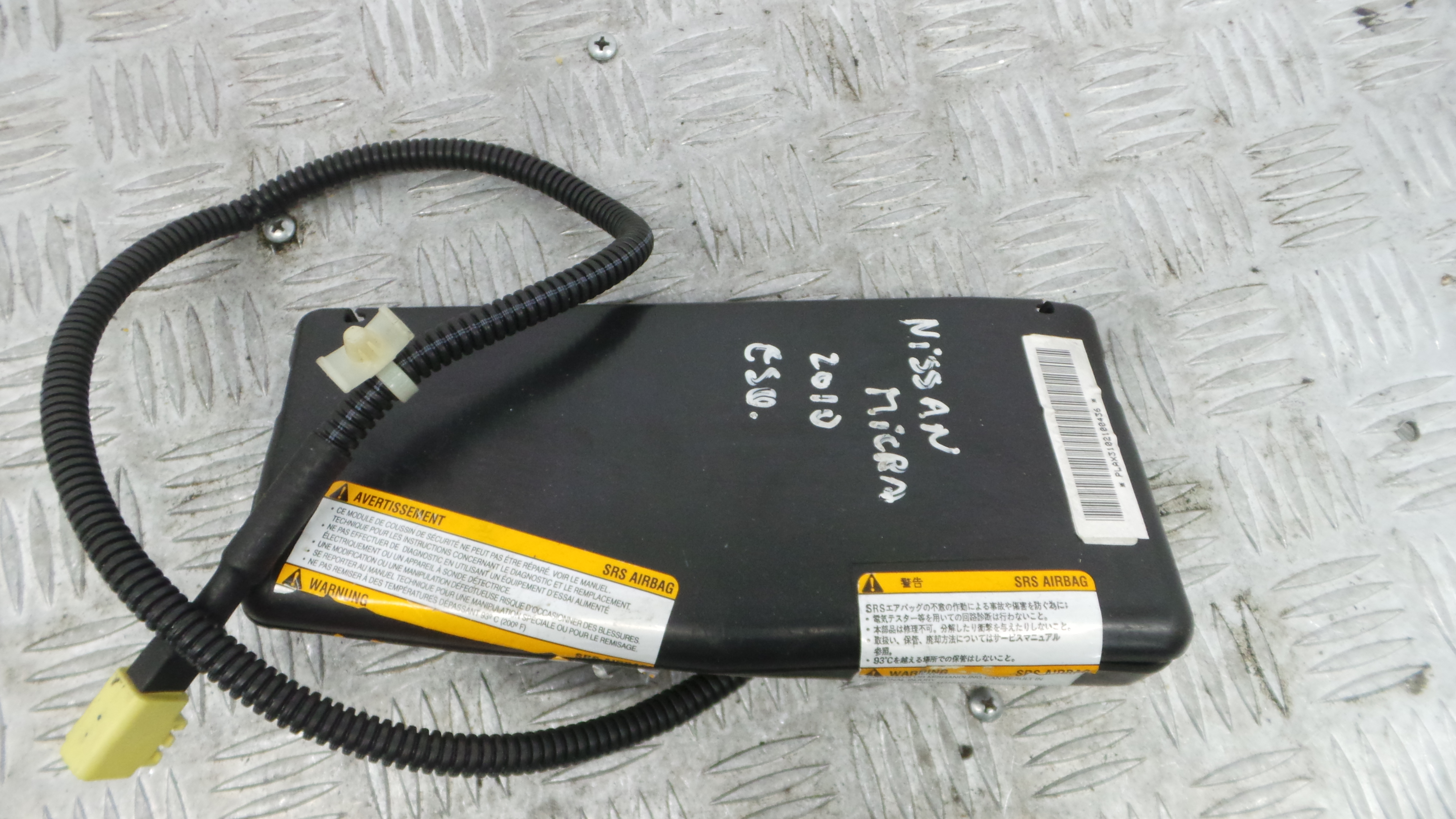 Airbag Banco Esq PLAX3102100436 - NISSAN MICRA IV (K13K, K13KK)-37820907 Airbag Banco Esq PLAX3102100436 - NISSAN MICRA IV (K13K, K13KK)-37820907