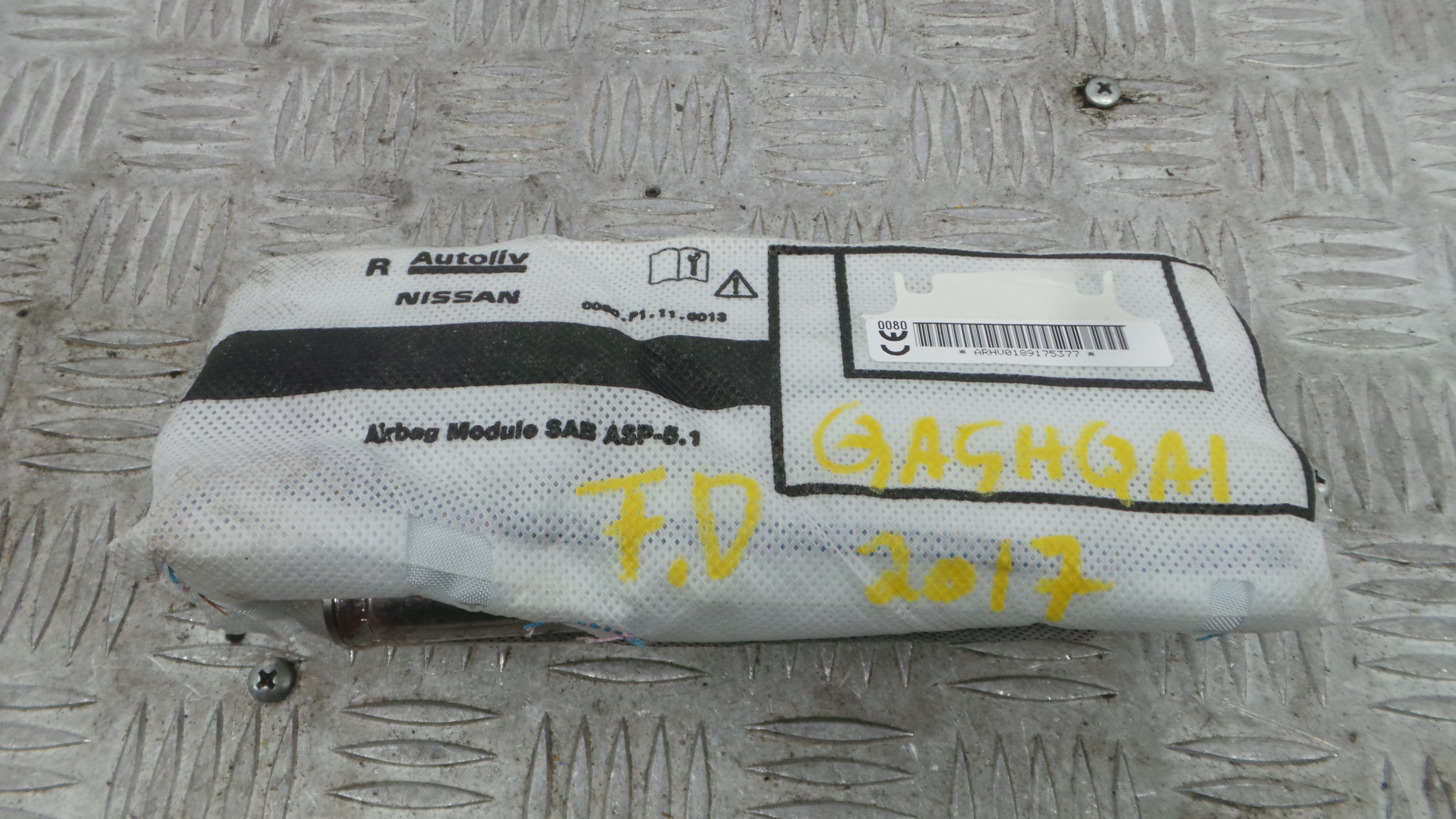 Airbag Banco Dto E054895001824815190 - NISSAN QASHQAI II SUV (J11, J11_)-37820942 Airbag Banco Dto E054895001824815190 - NISSAN QASHQAI II SUV (J11, J11_)-37820942