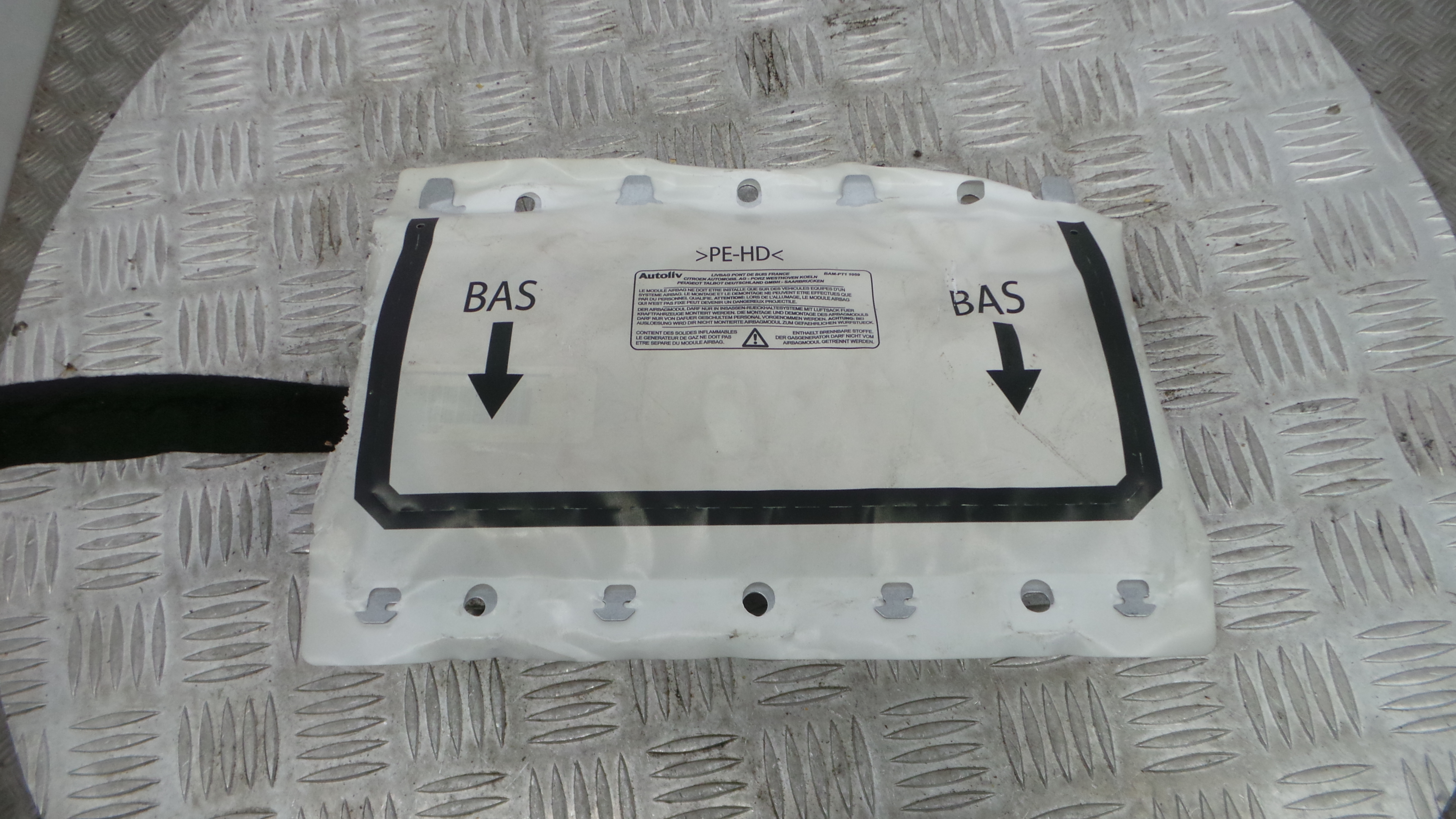 Airbag Passageiro 9646339680 - CITROËN C4 I (LC_)-37825472