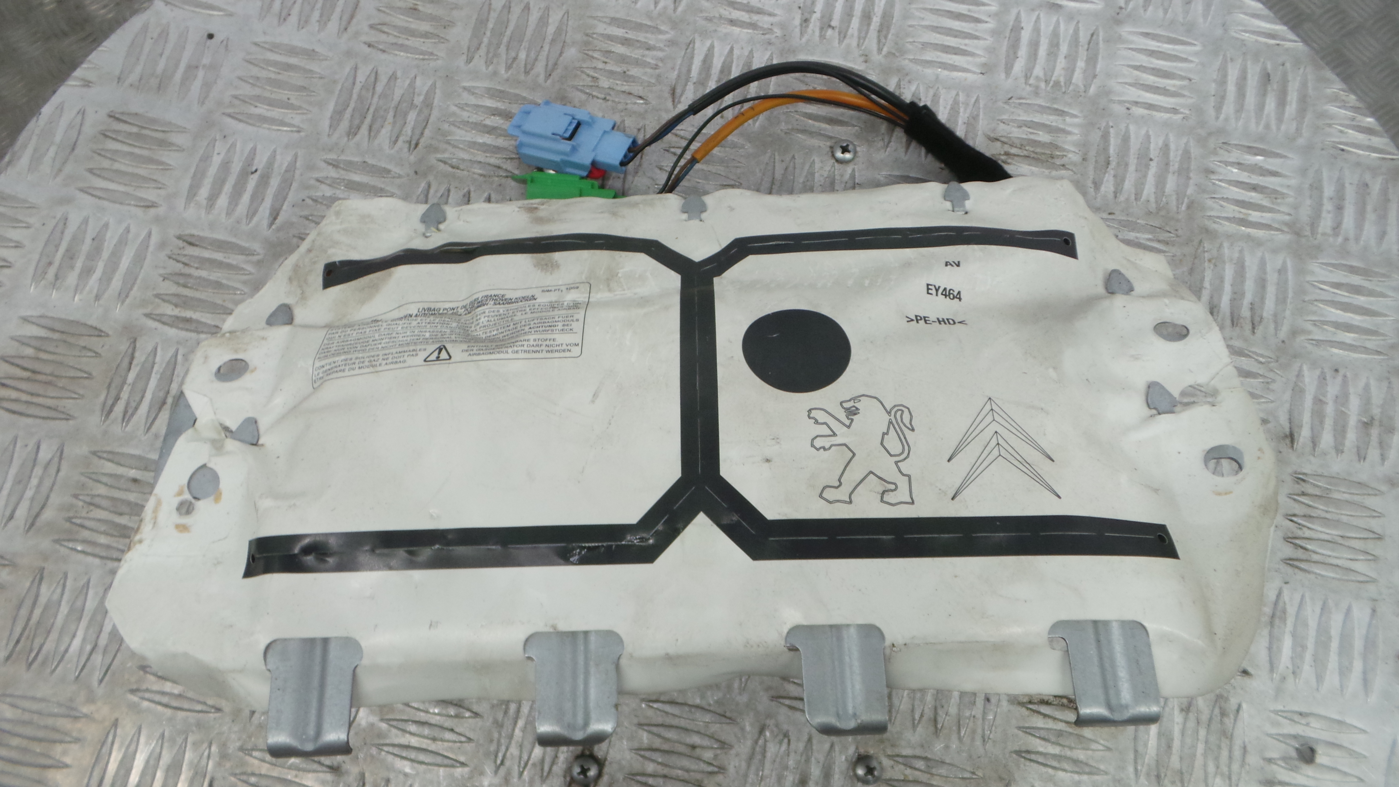 Airbag Passageiro 9650100380 - PEUGEOT 207 (WA_, WC_), 207/207+ (WA_, WC_)-37825504