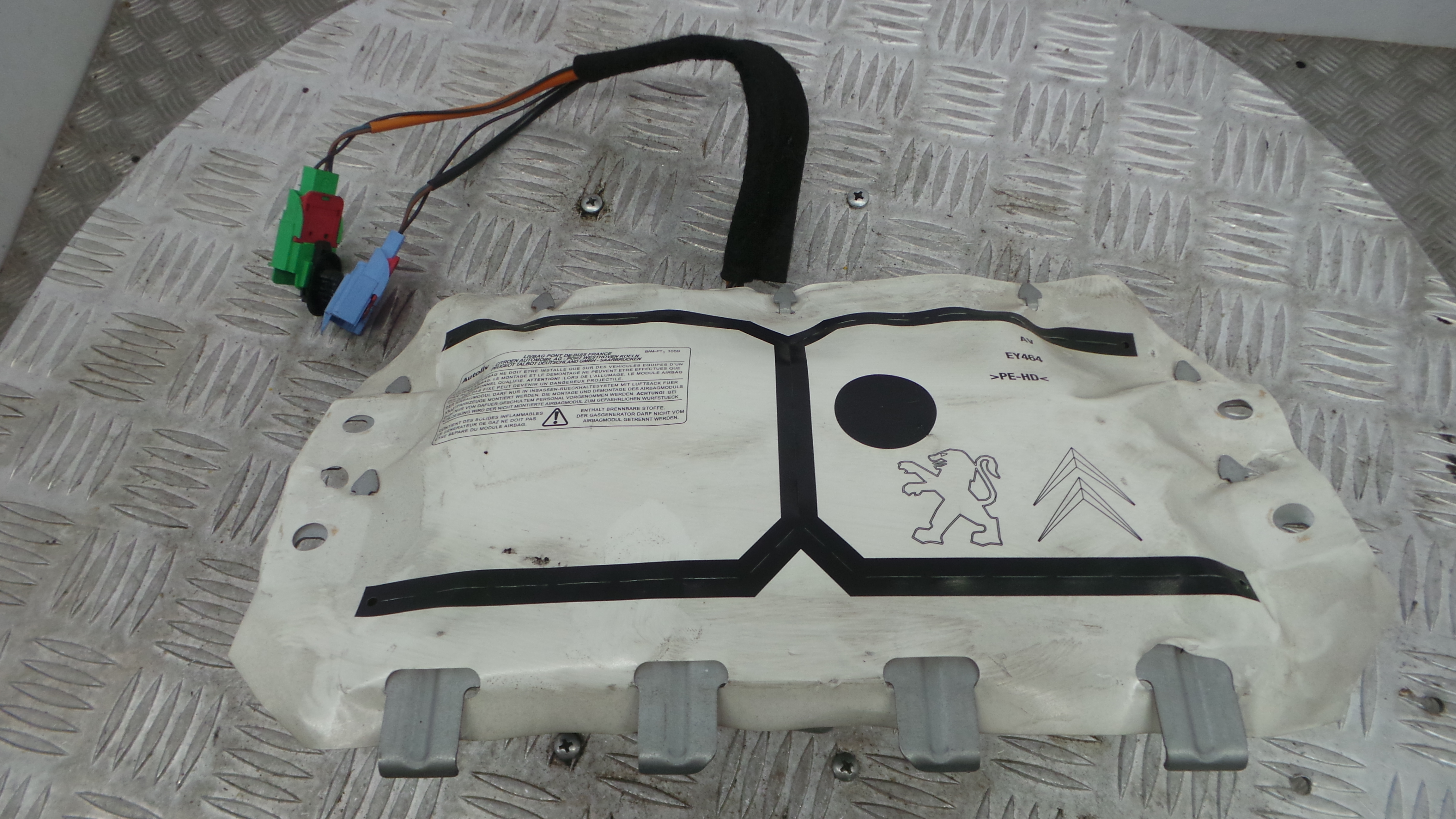 Airbag Passageiro 9650100380 - PEUGEOT 207 (WA_, WC_), 207/207+ (WA_, WC_)-37825552