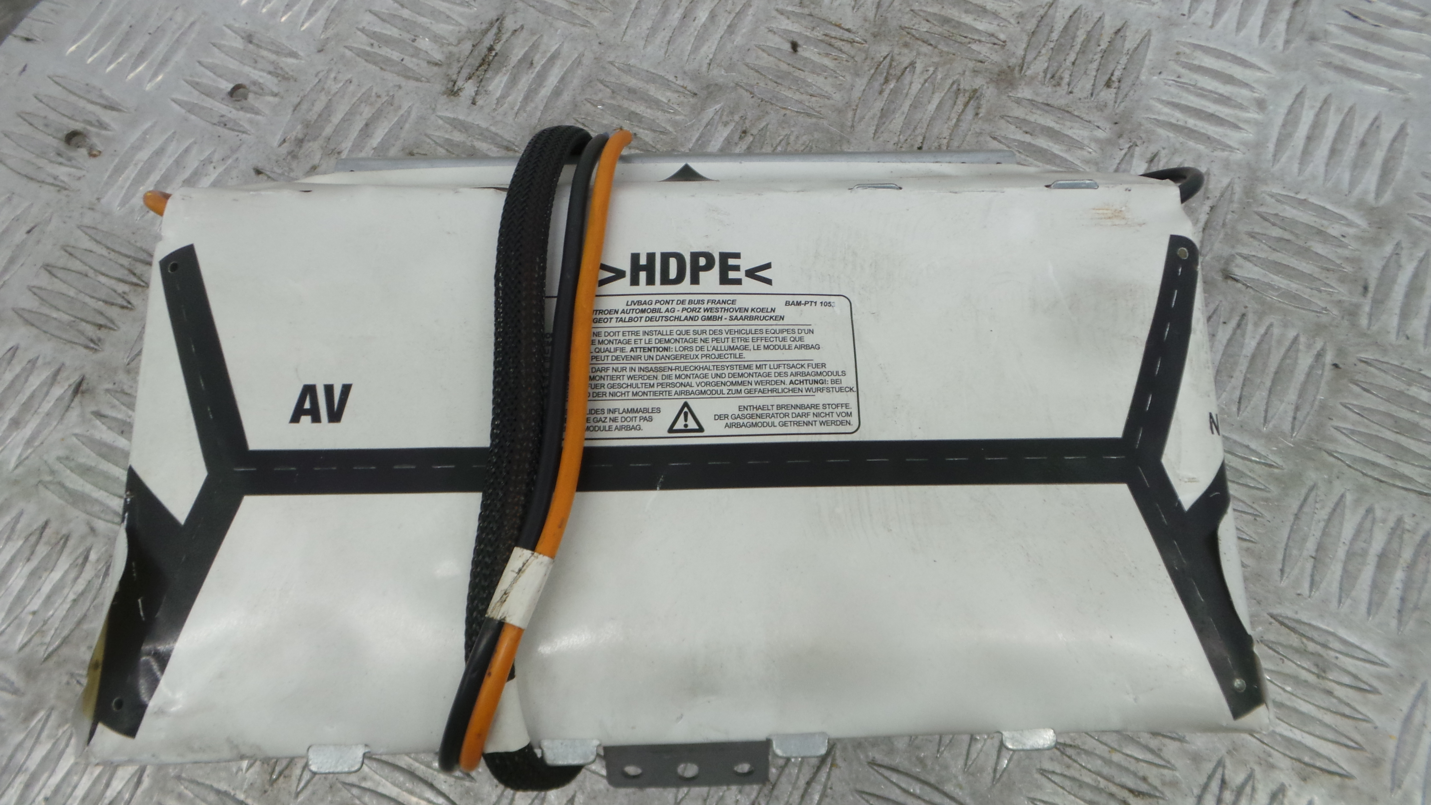 Airbag Passageiro 9655674780 - PEUGEOT 307 (3A/C)-37825555