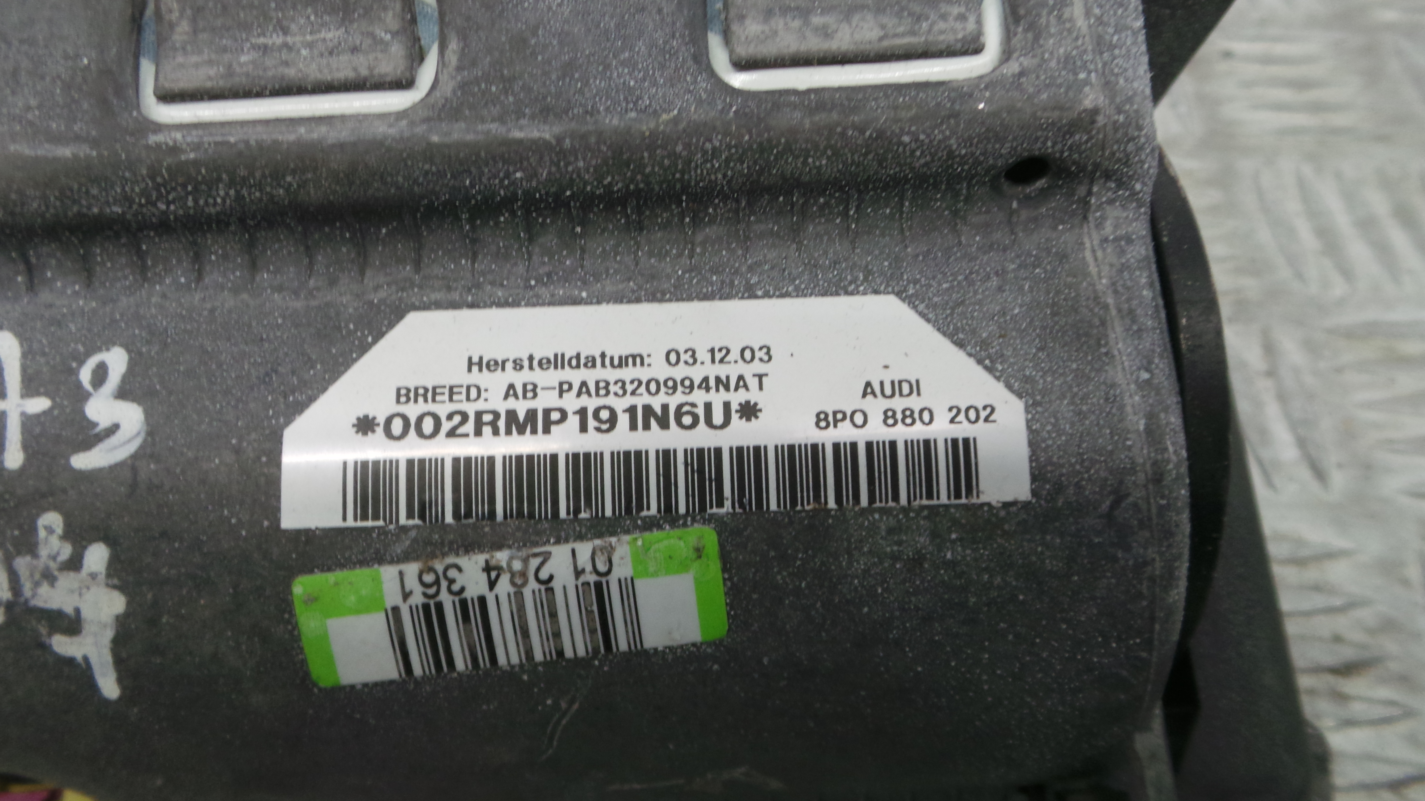 Airbag Passageiro 8P0880202 - AUDI A3 (8P1)-37825594